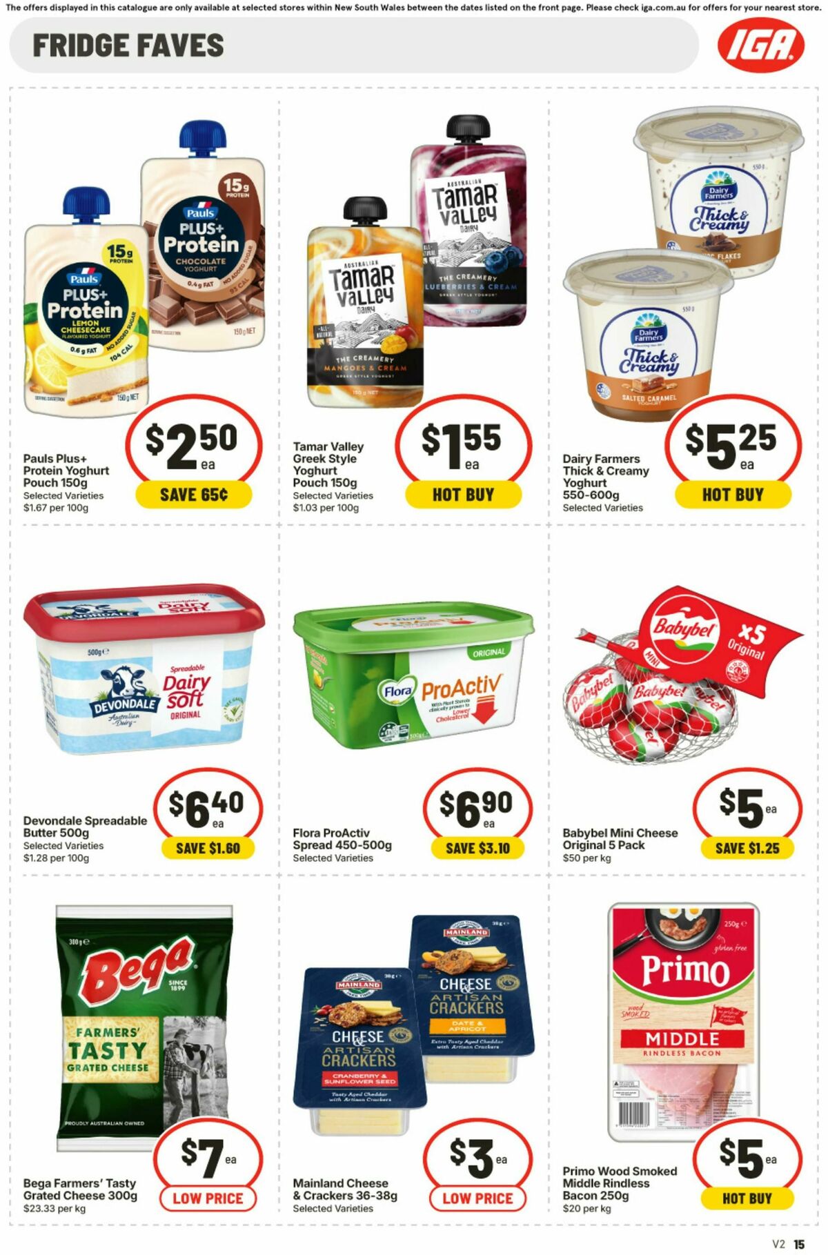 IGA Catalogues from 22 July
