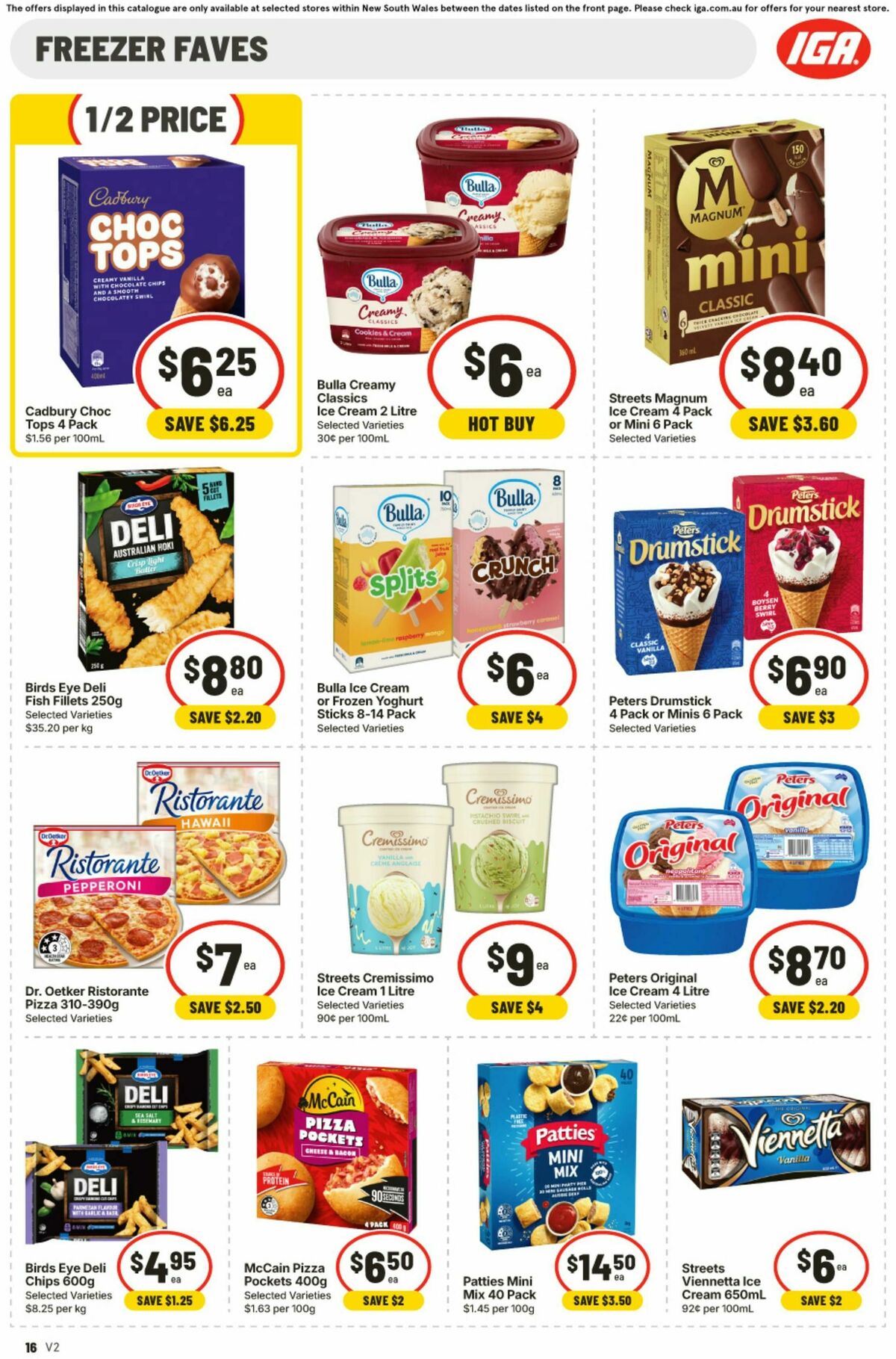 IGA Catalogues from 22 July
