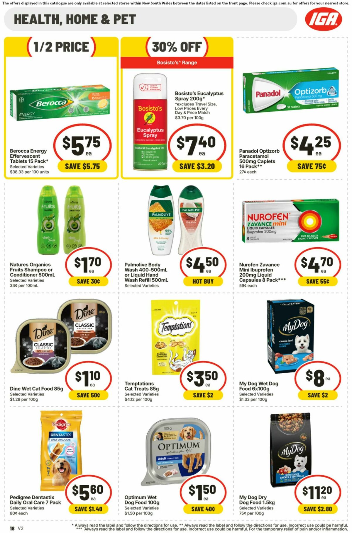 IGA Catalogues from 22 July