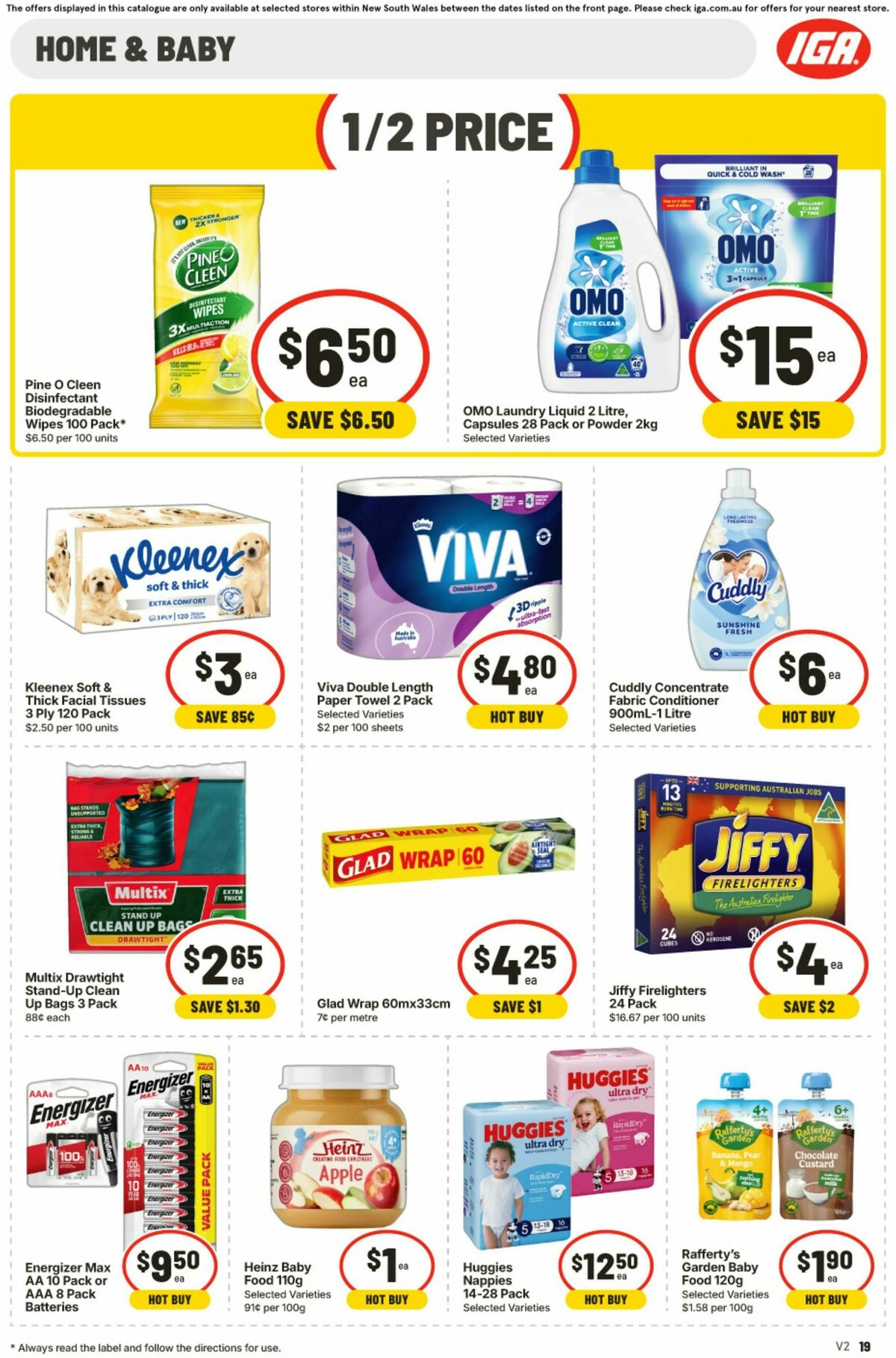 IGA Catalogues from 22 July
