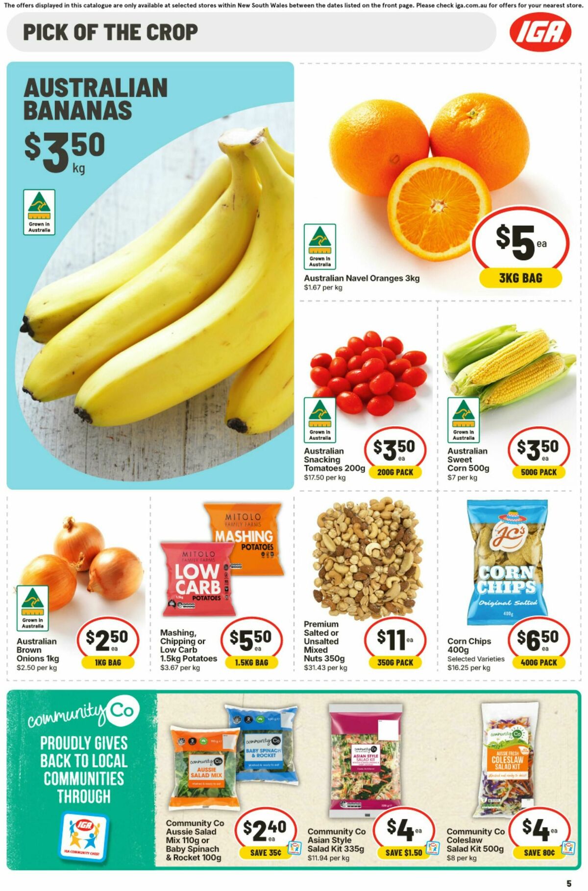 IGA Catalogues from 22 July
