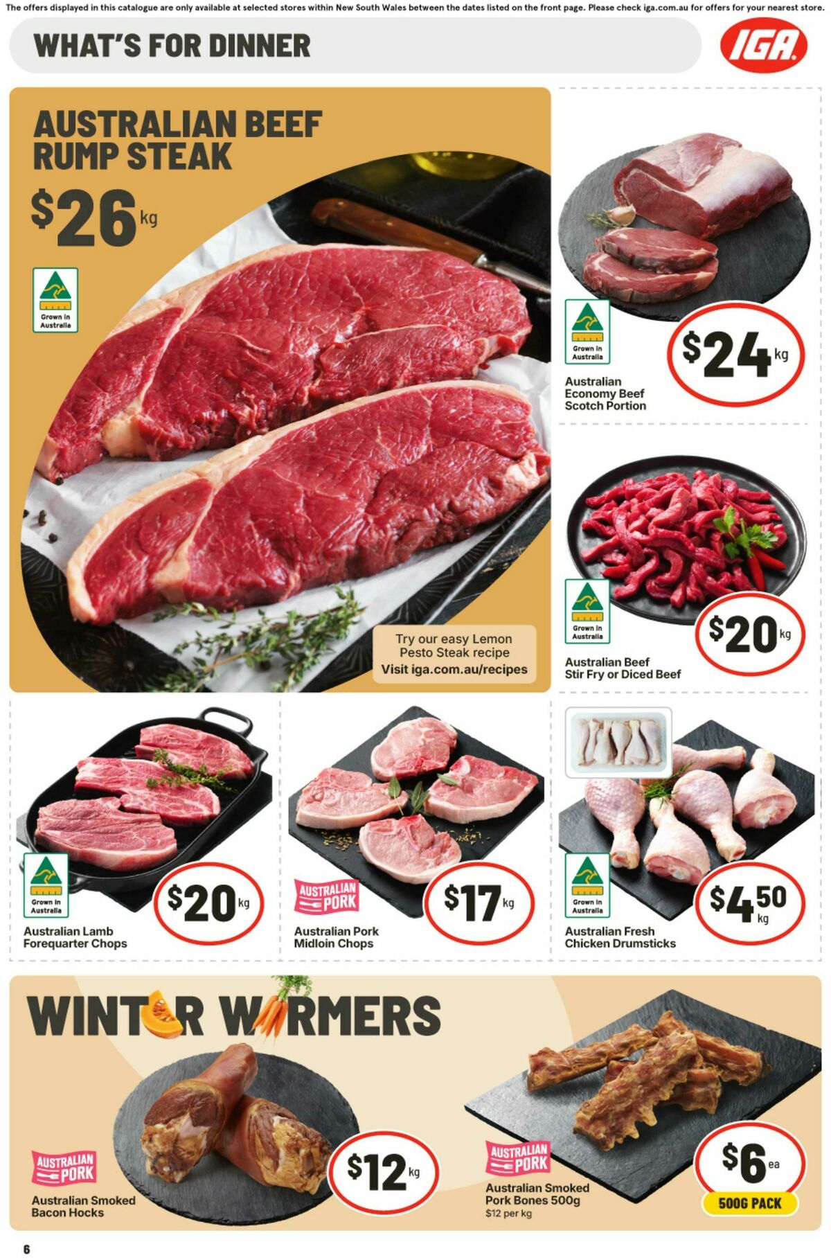 IGA Catalogues from 22 July