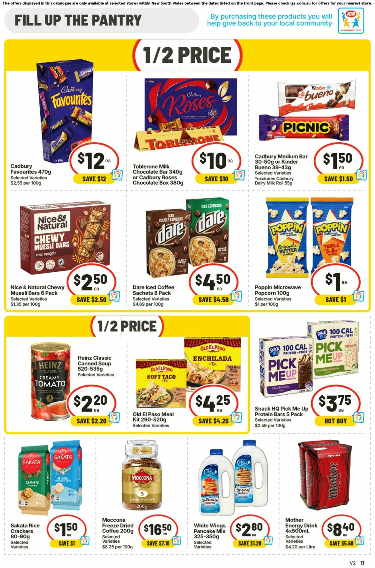 IGA Catalogues from 29 July