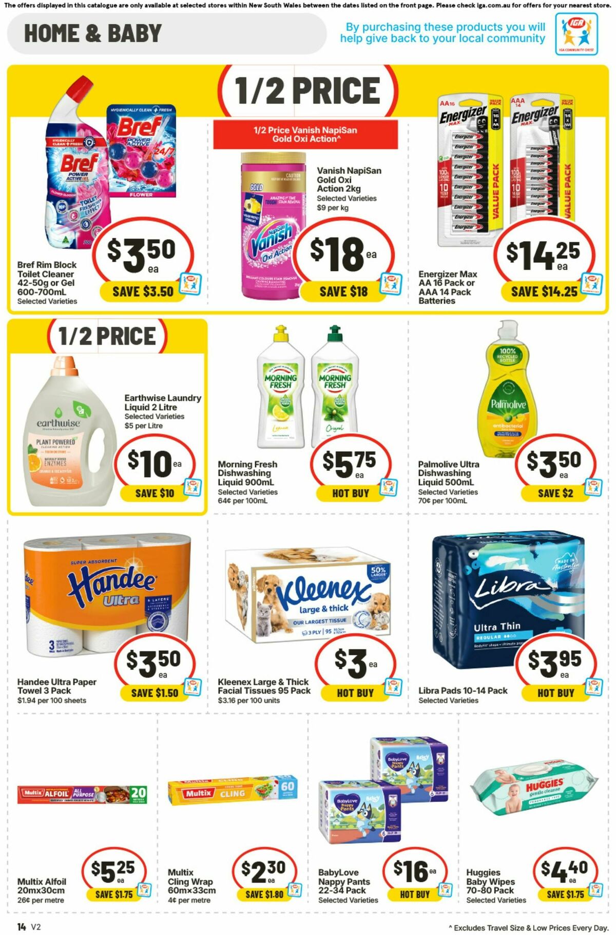 IGA Catalogues from 29 July