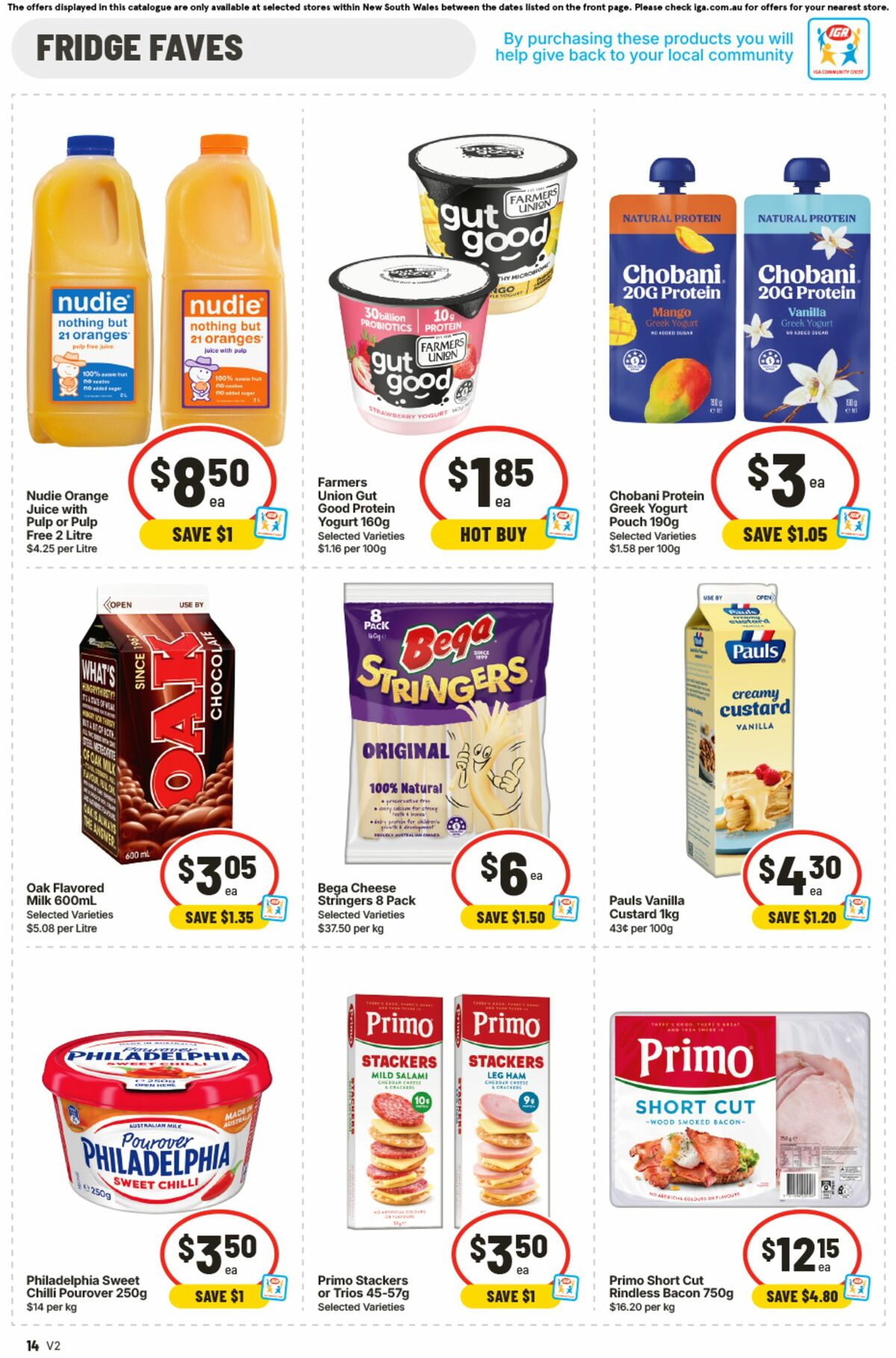 IGA Catalogues from 5 August