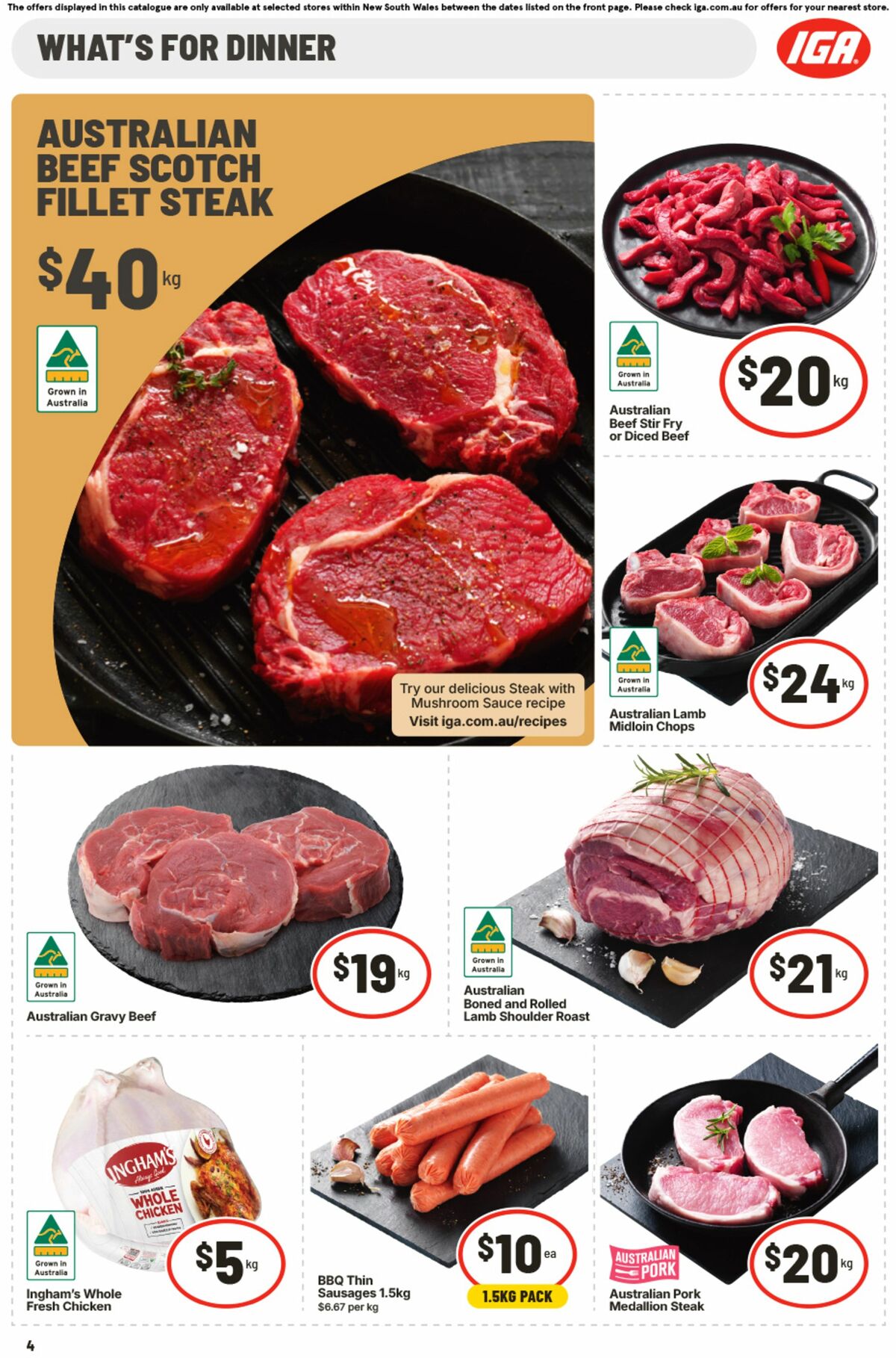 IGA Catalogues from 5 August
