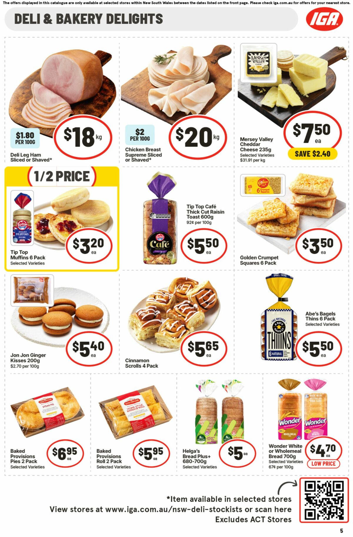 IGA Catalogues from 5 August
