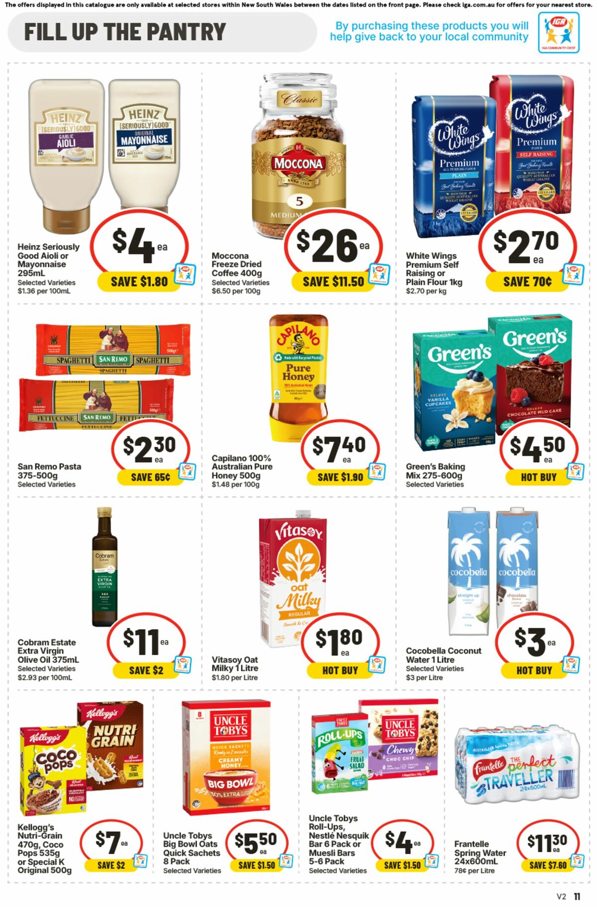 IGA Catalogues from 5 August