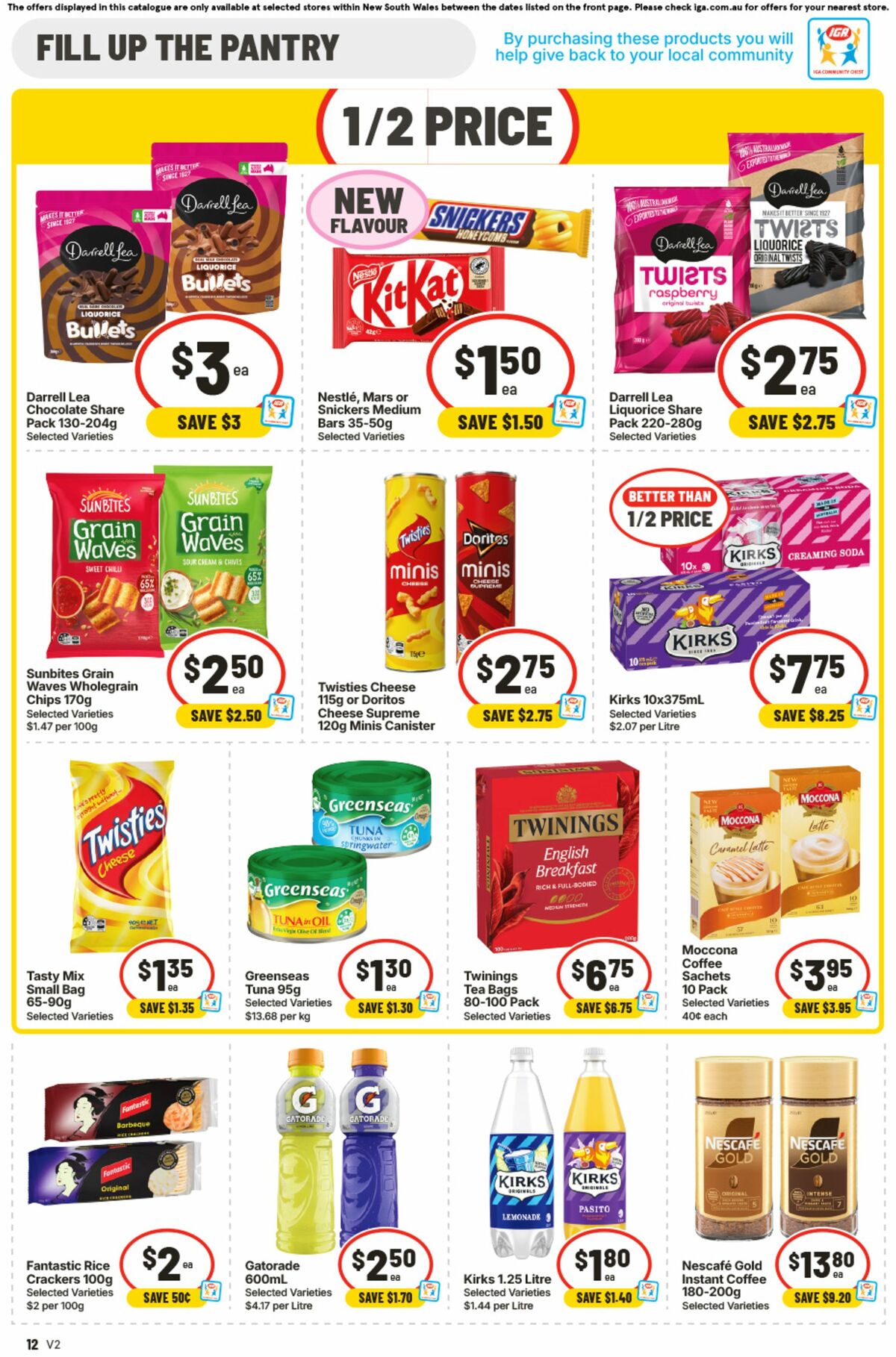 IGA Catalogues from 5 August