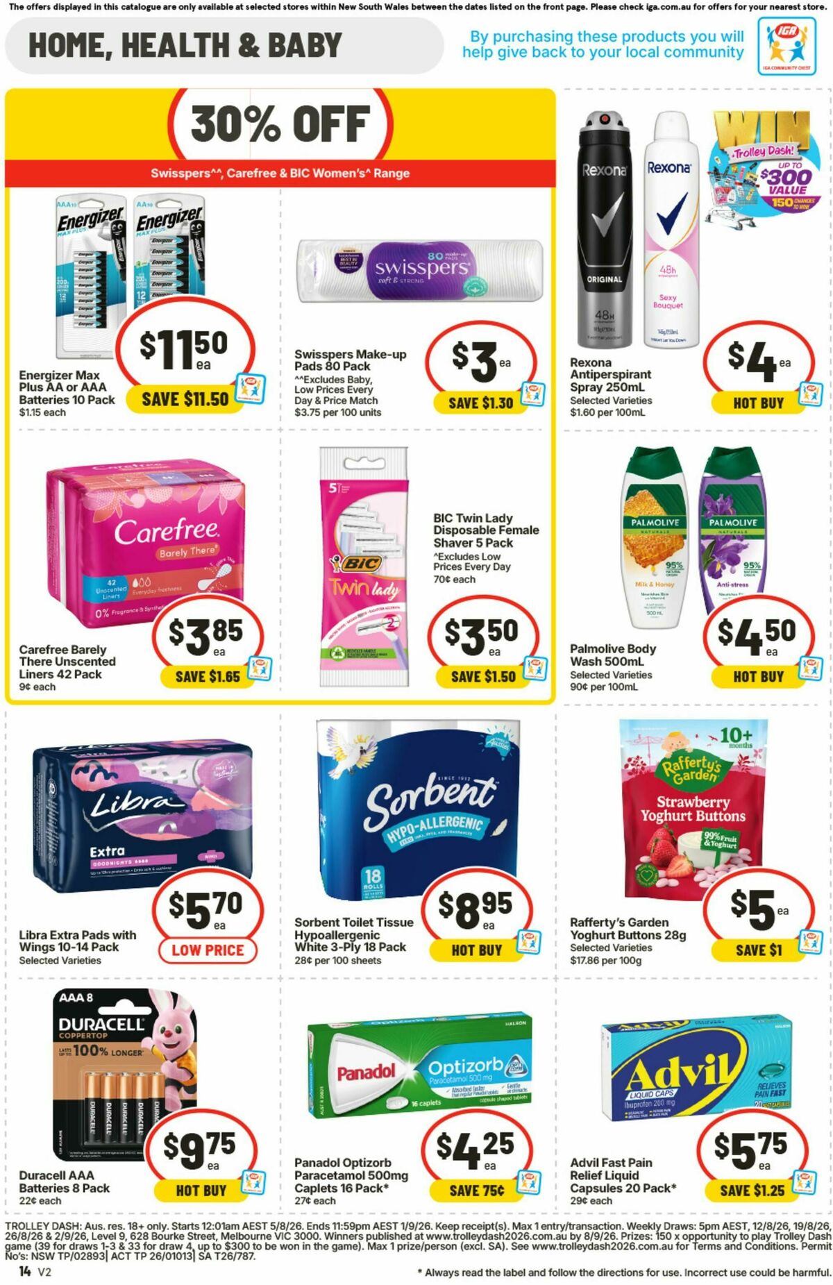 IGA Catalogues from 12 August