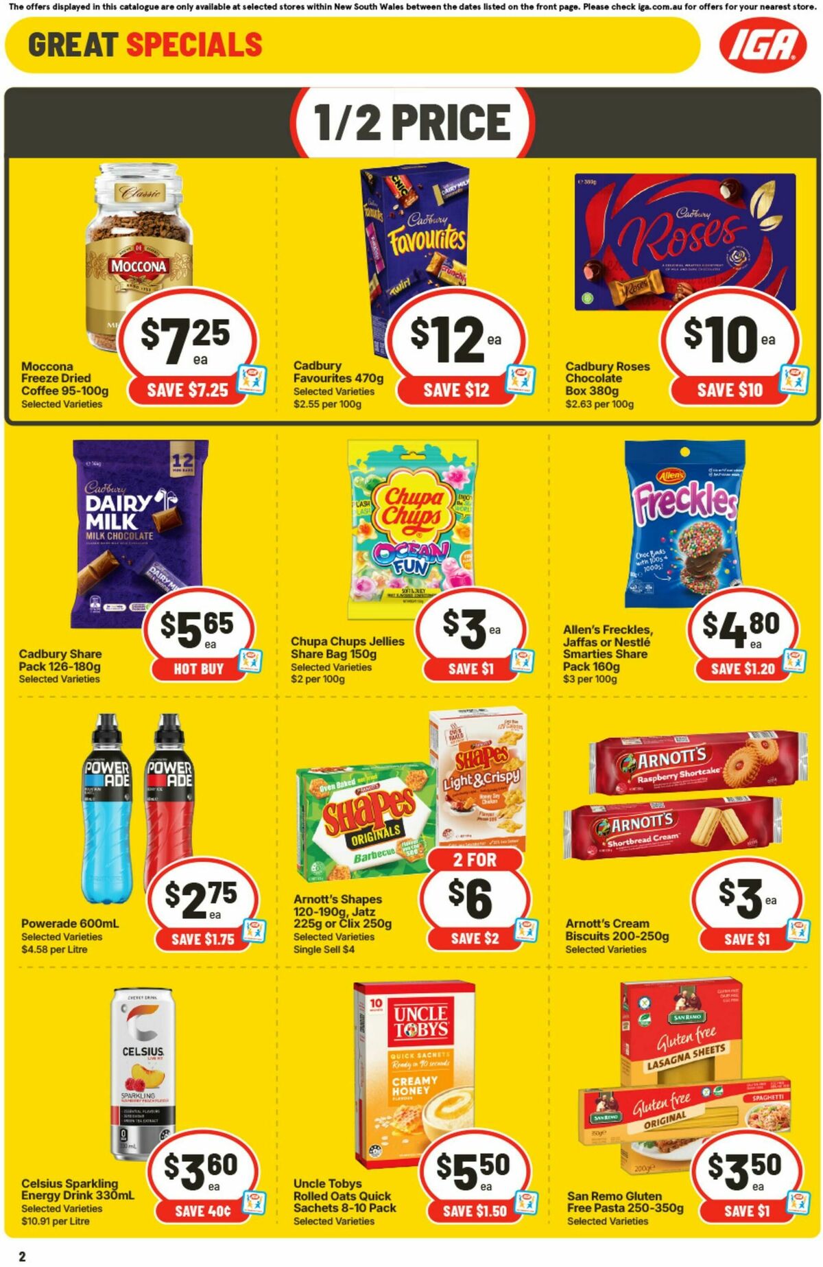 IGA Catalogues from 12 August