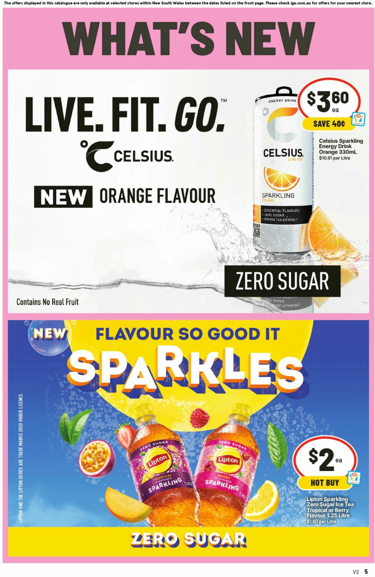 IGA Catalogues from 12 August
