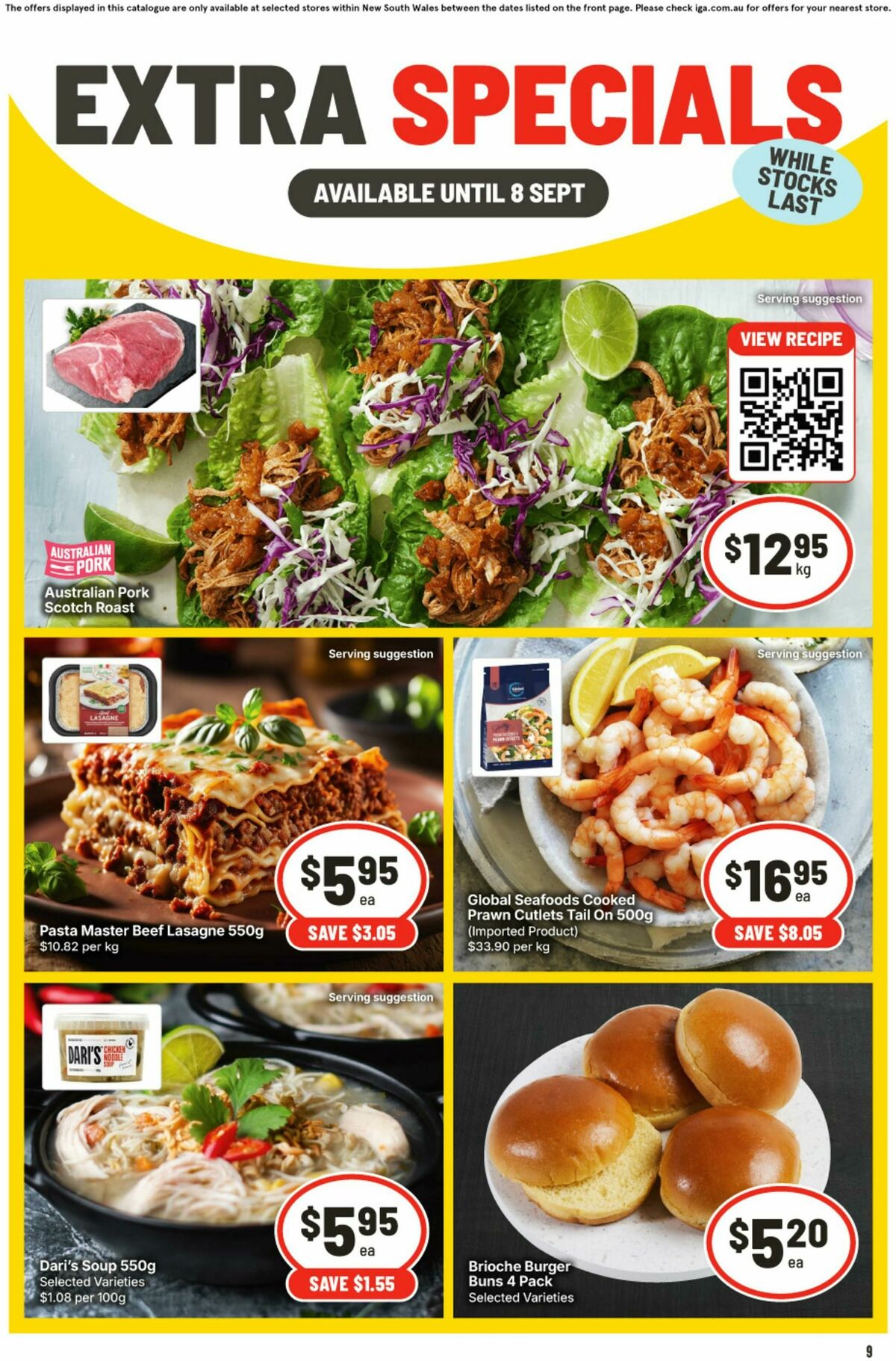IGA Catalogues from 19 August