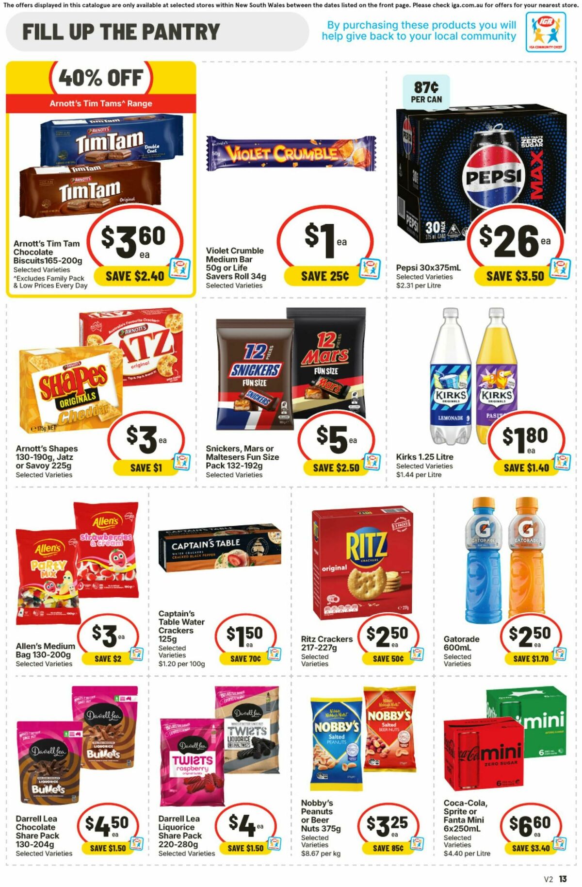 IGA Catalogues from 19 August