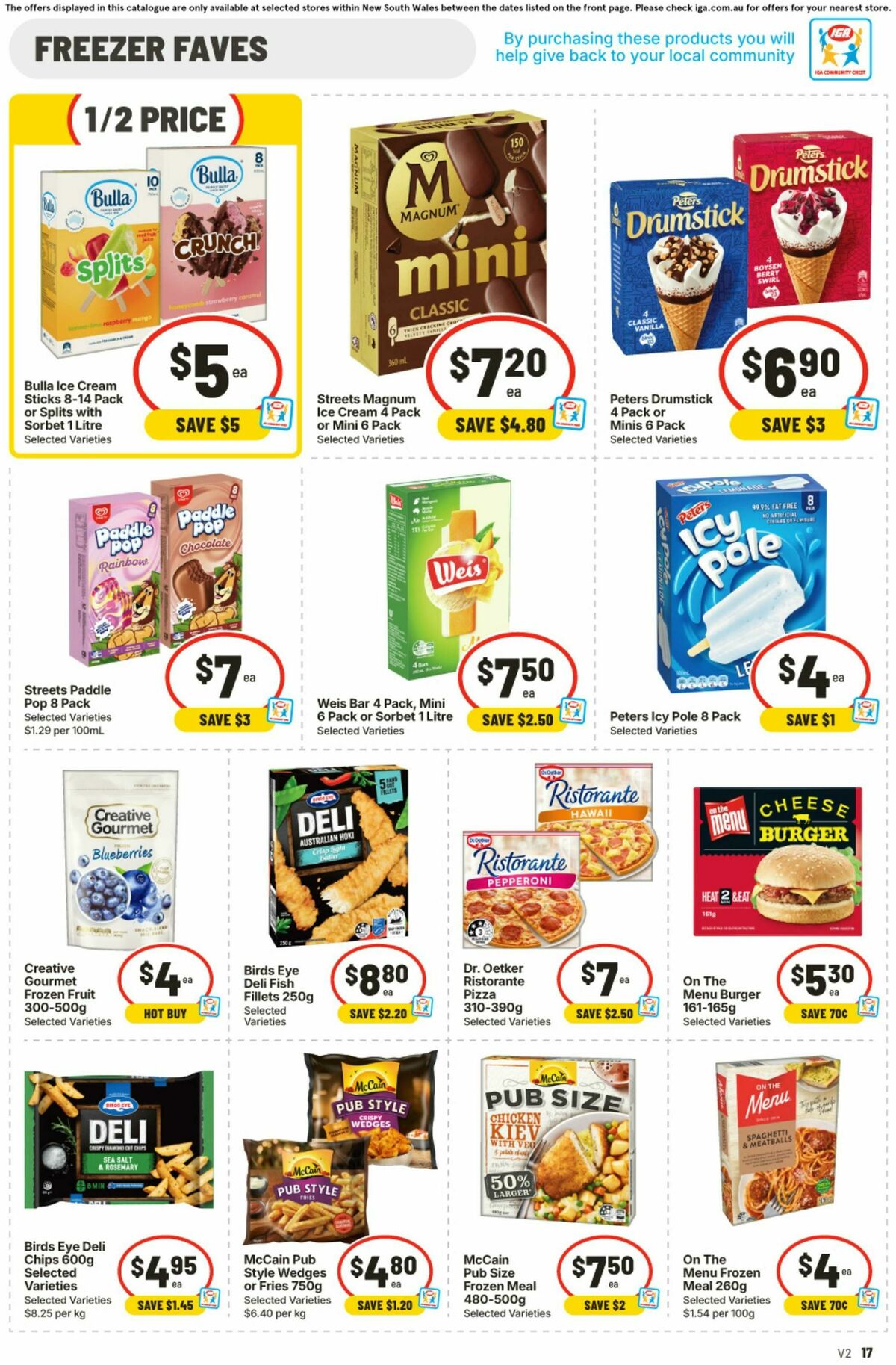 IGA Catalogues from 19 August