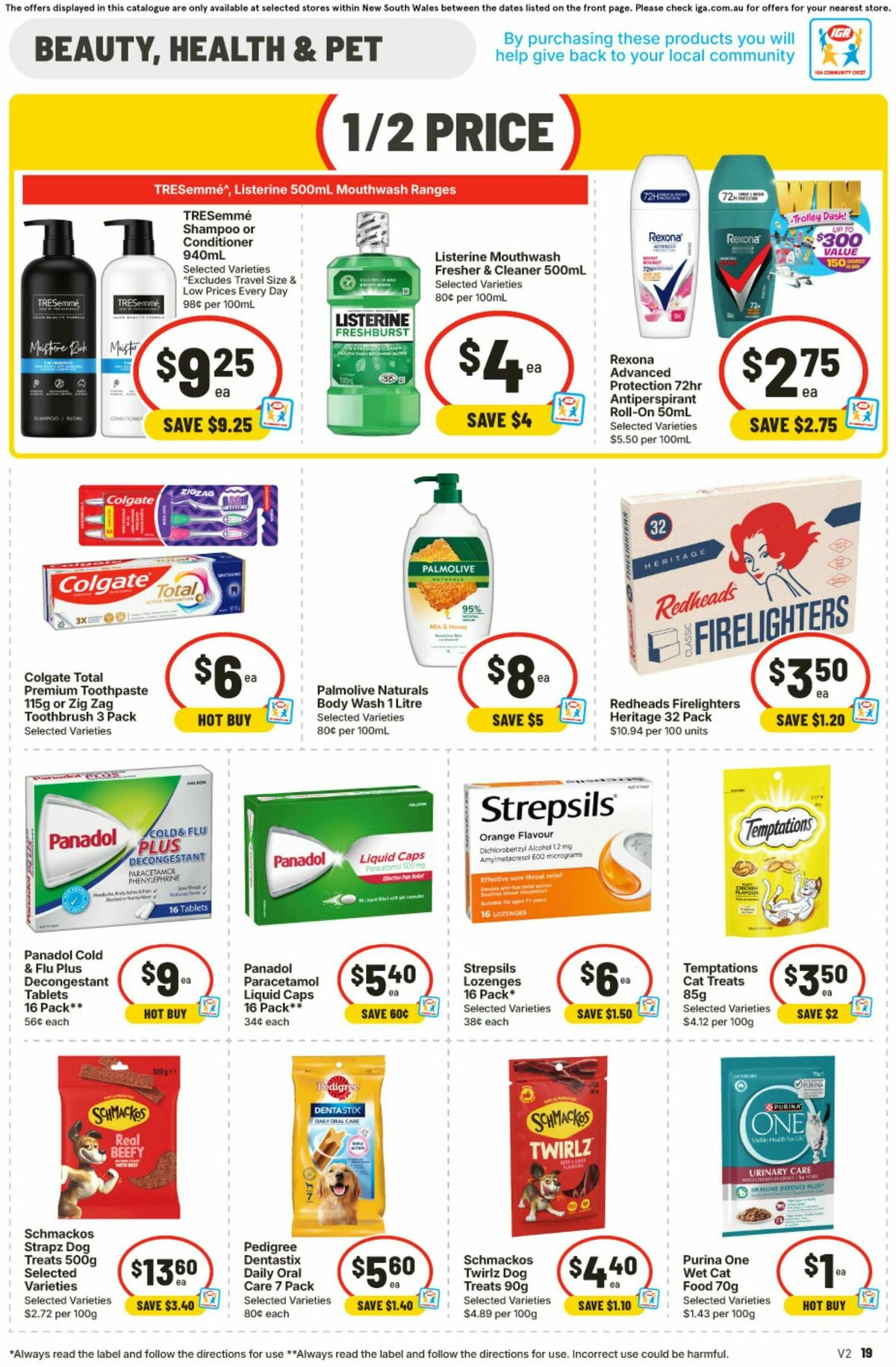IGA Catalogues from 19 August
