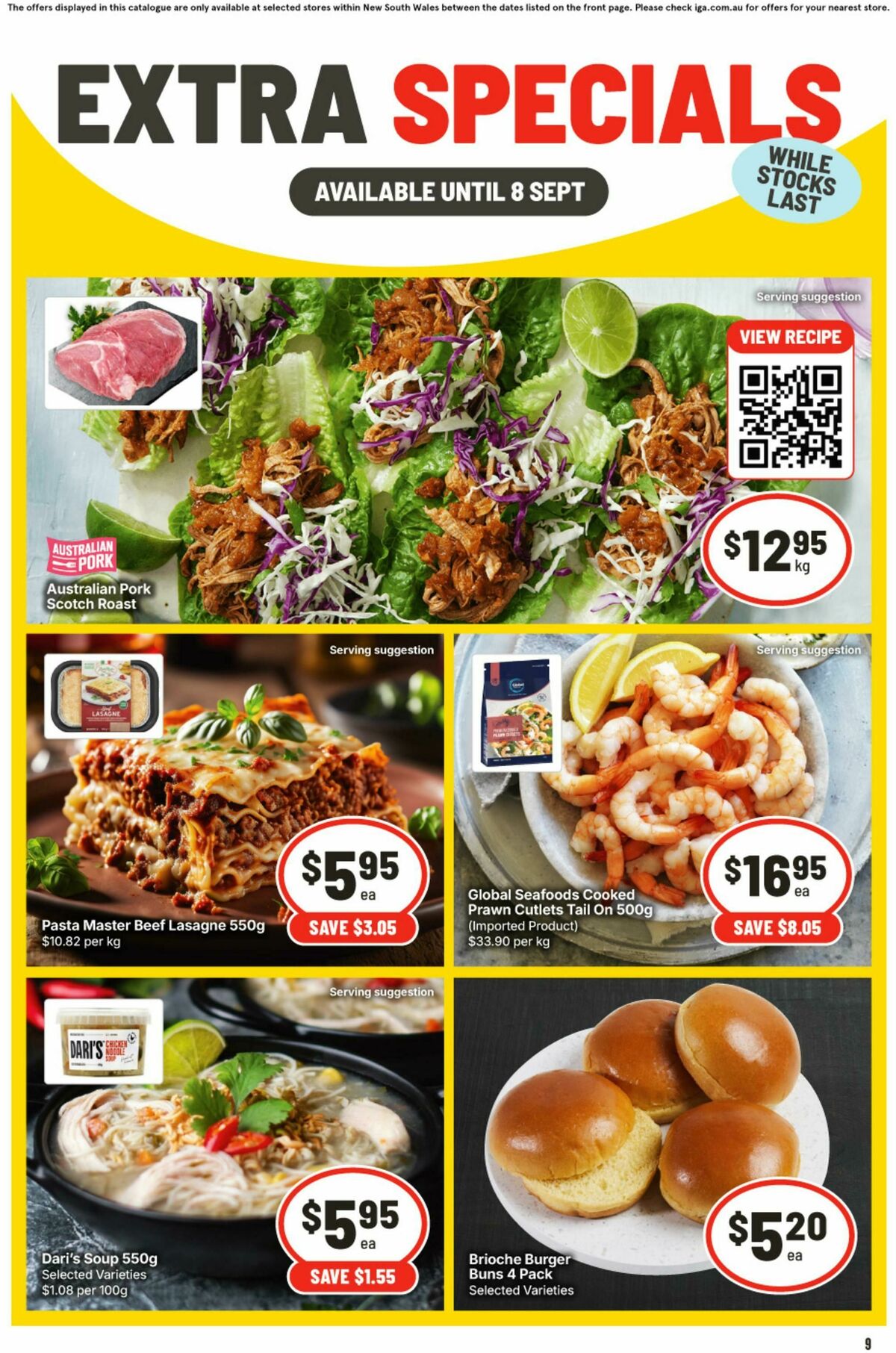 IGA Catalogues from 26 August