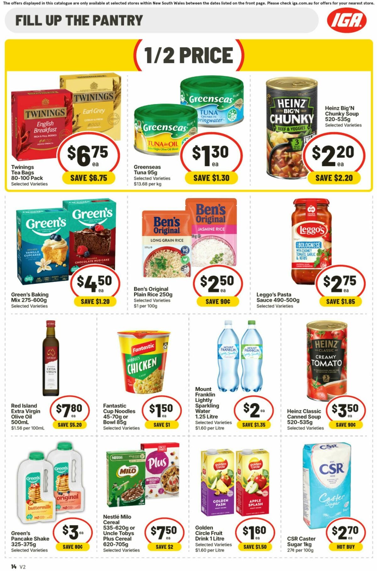 IGA Catalogues from 26 August
