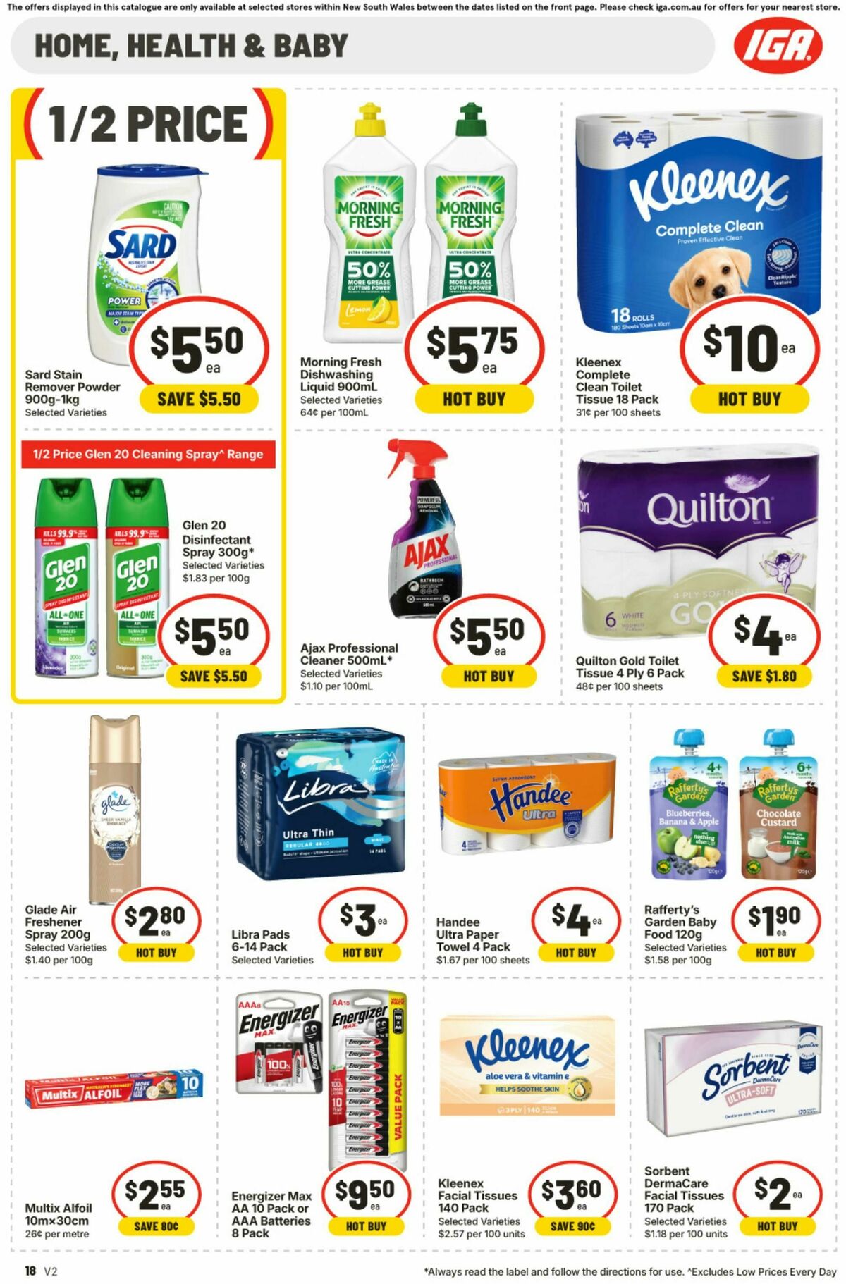 IGA Catalogues from 26 August