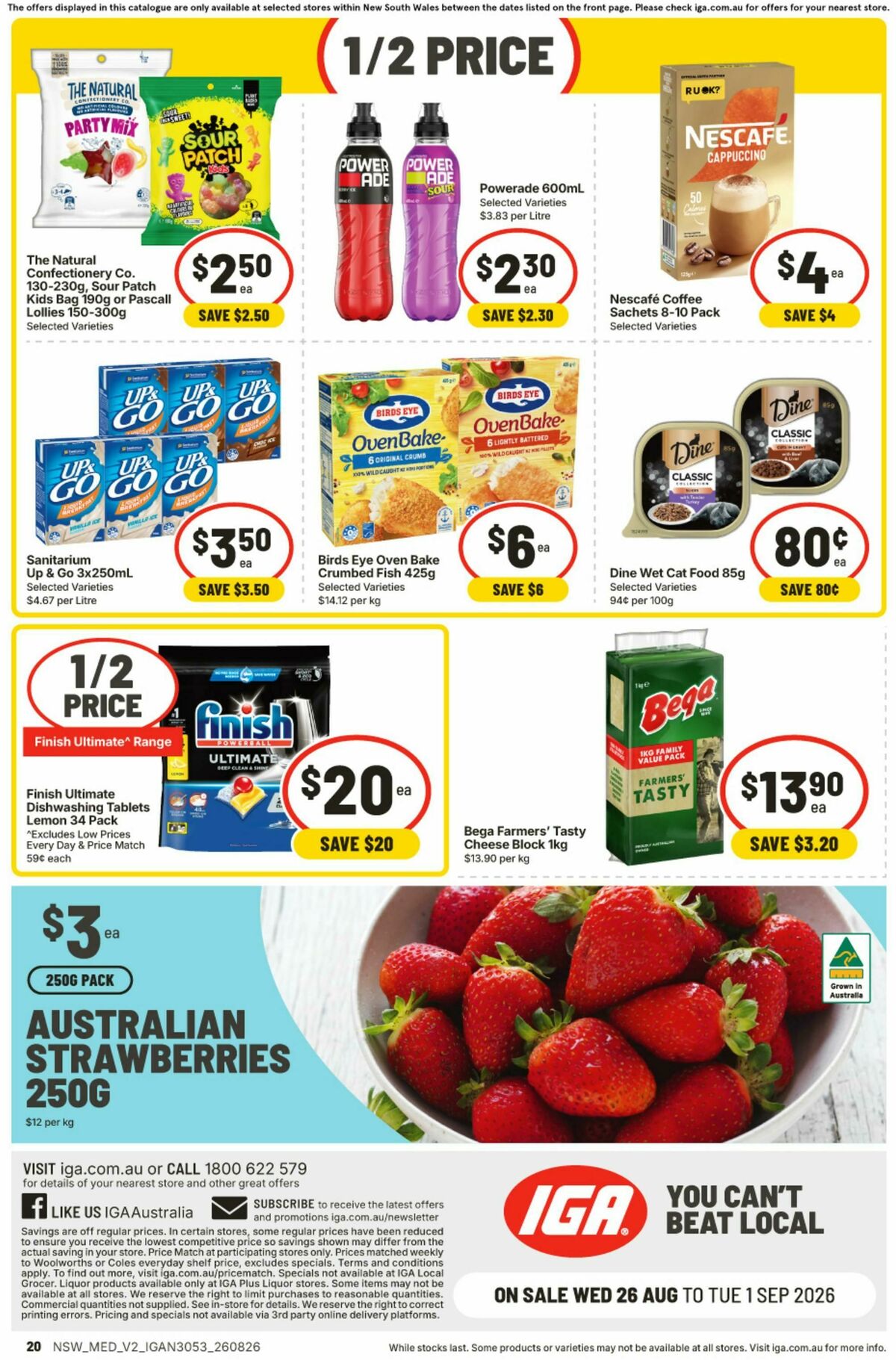 IGA Catalogues from 26 August
