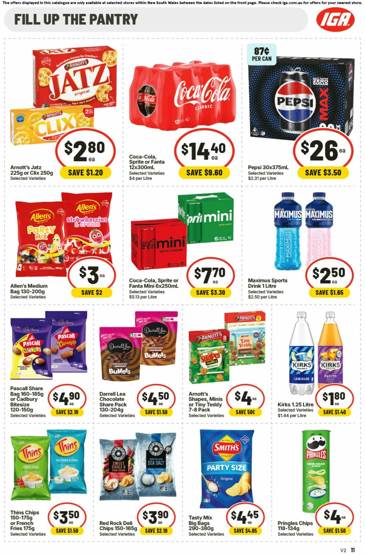 IGA Catalogues from 2 September