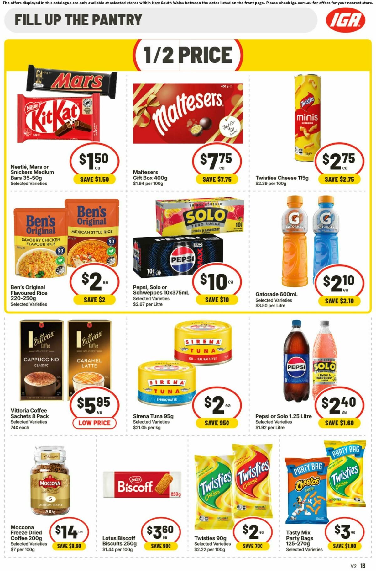 IGA Catalogues from 2 September
