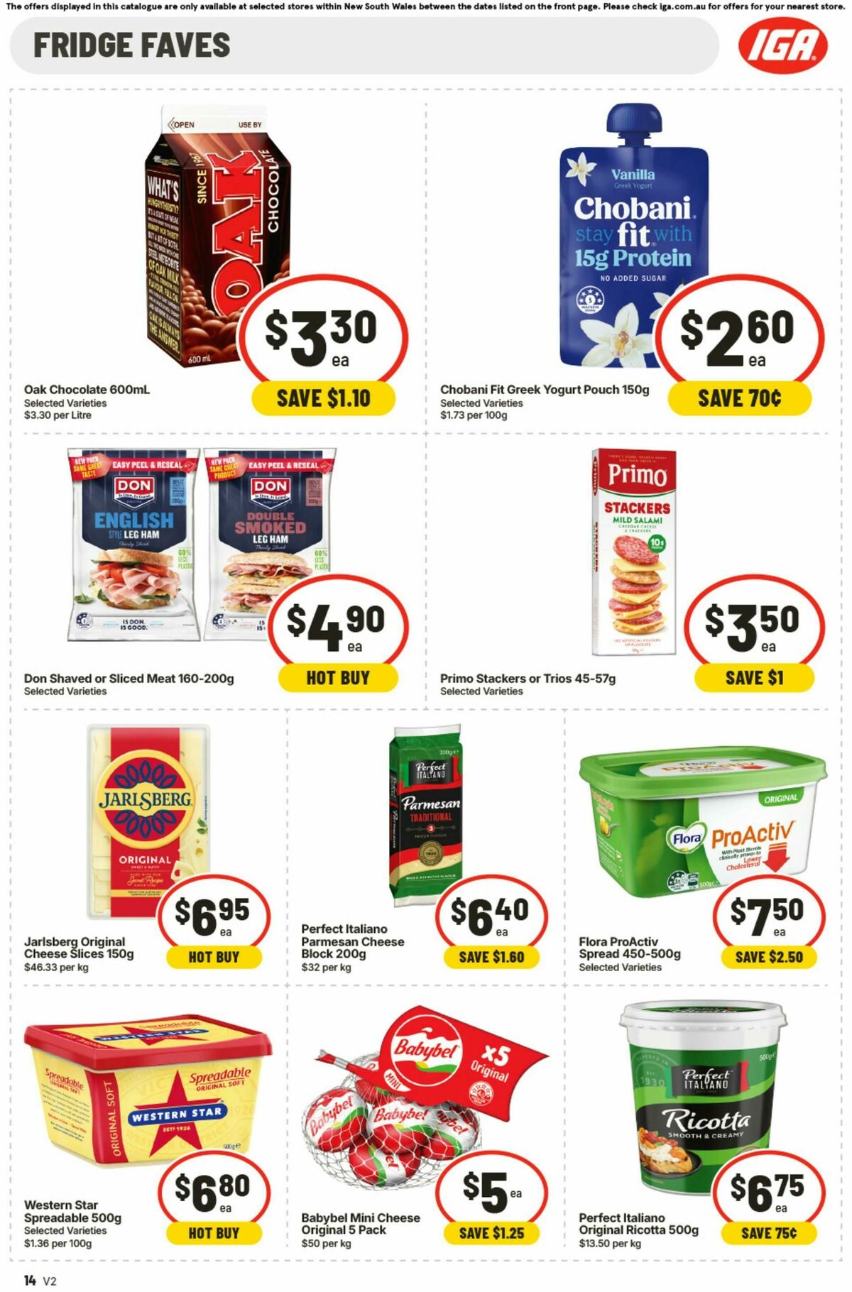 IGA Catalogues from 2 September