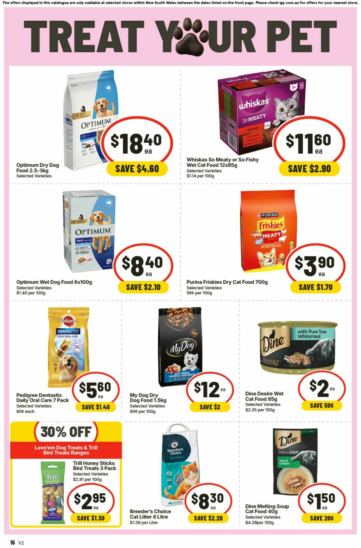 IGA Catalogues from 2 September