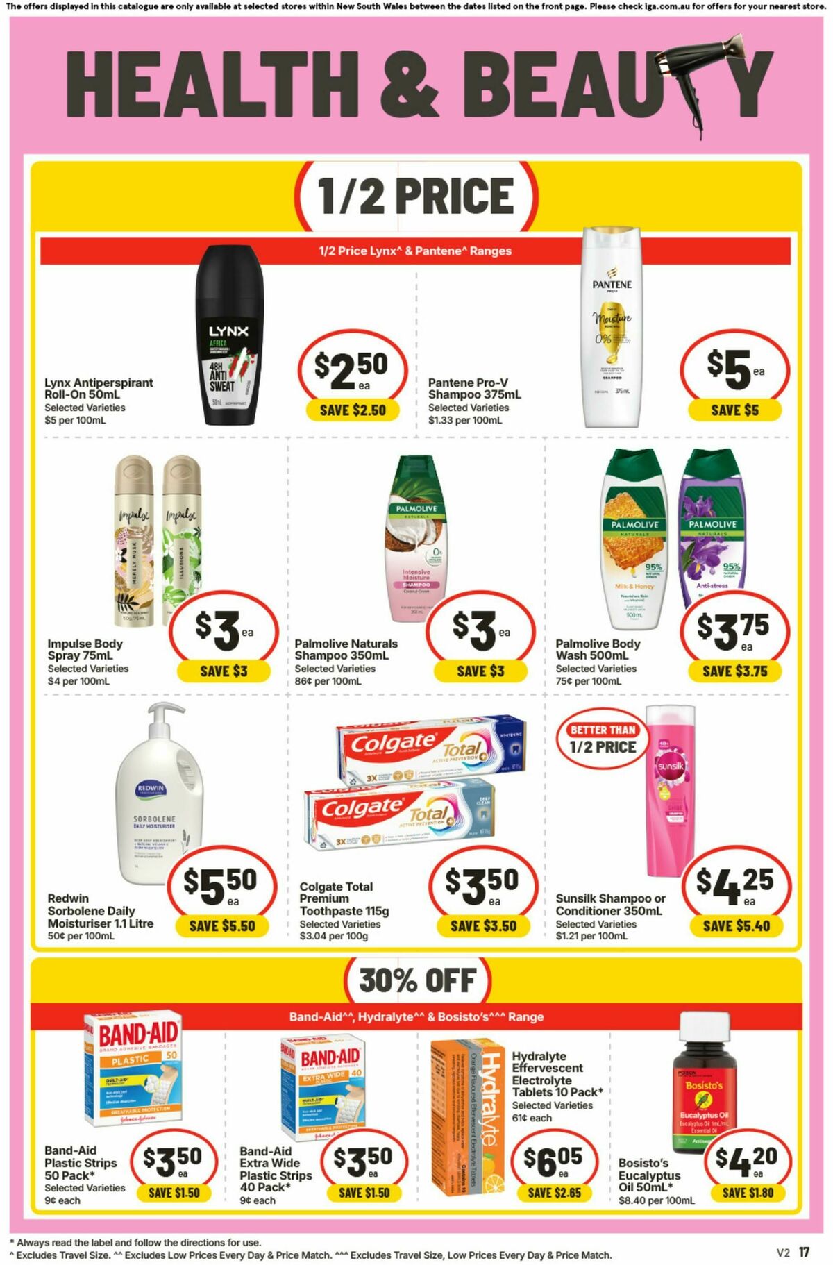 IGA Catalogues from 2 September
