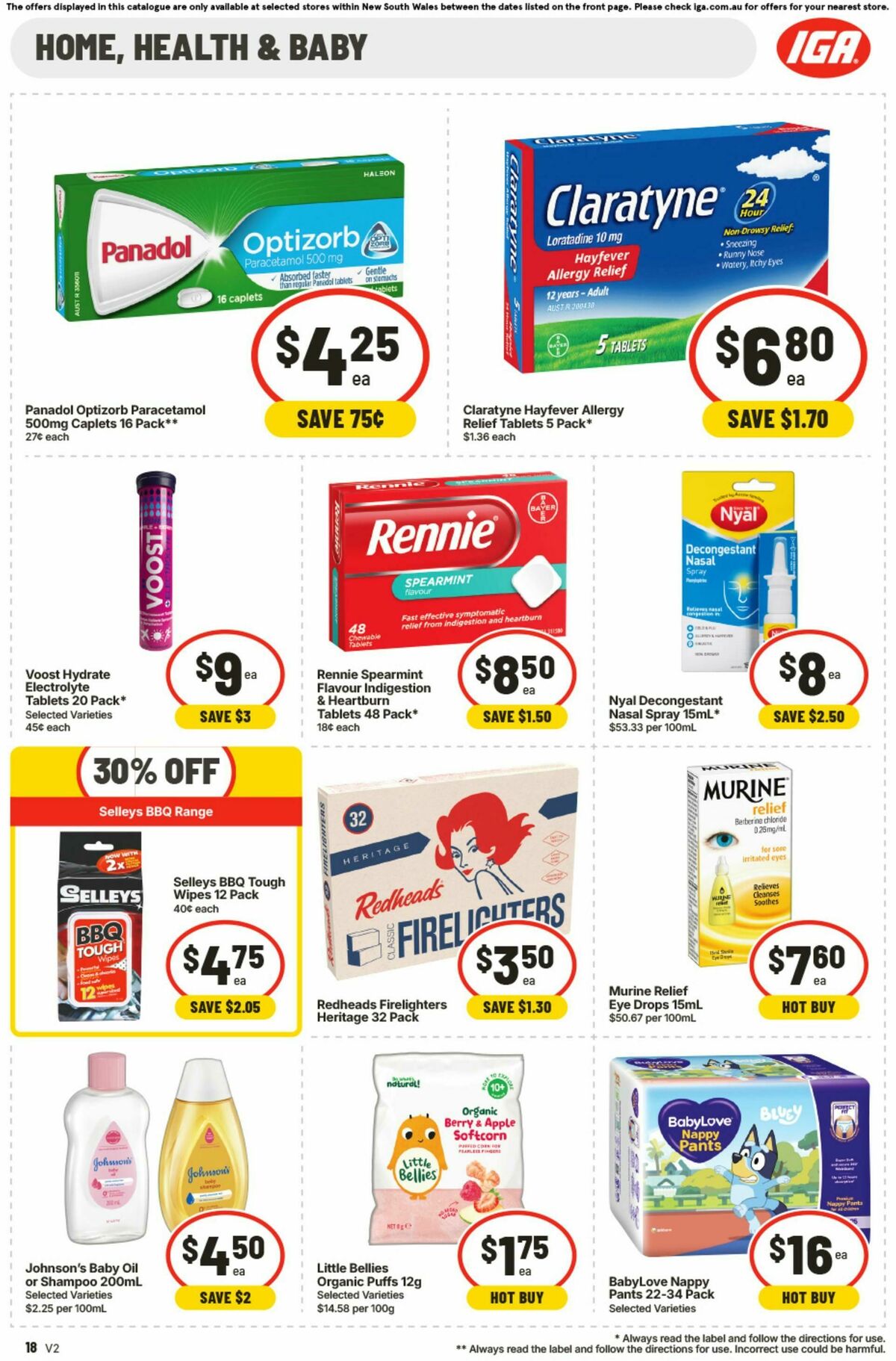 IGA Catalogues from 2 September