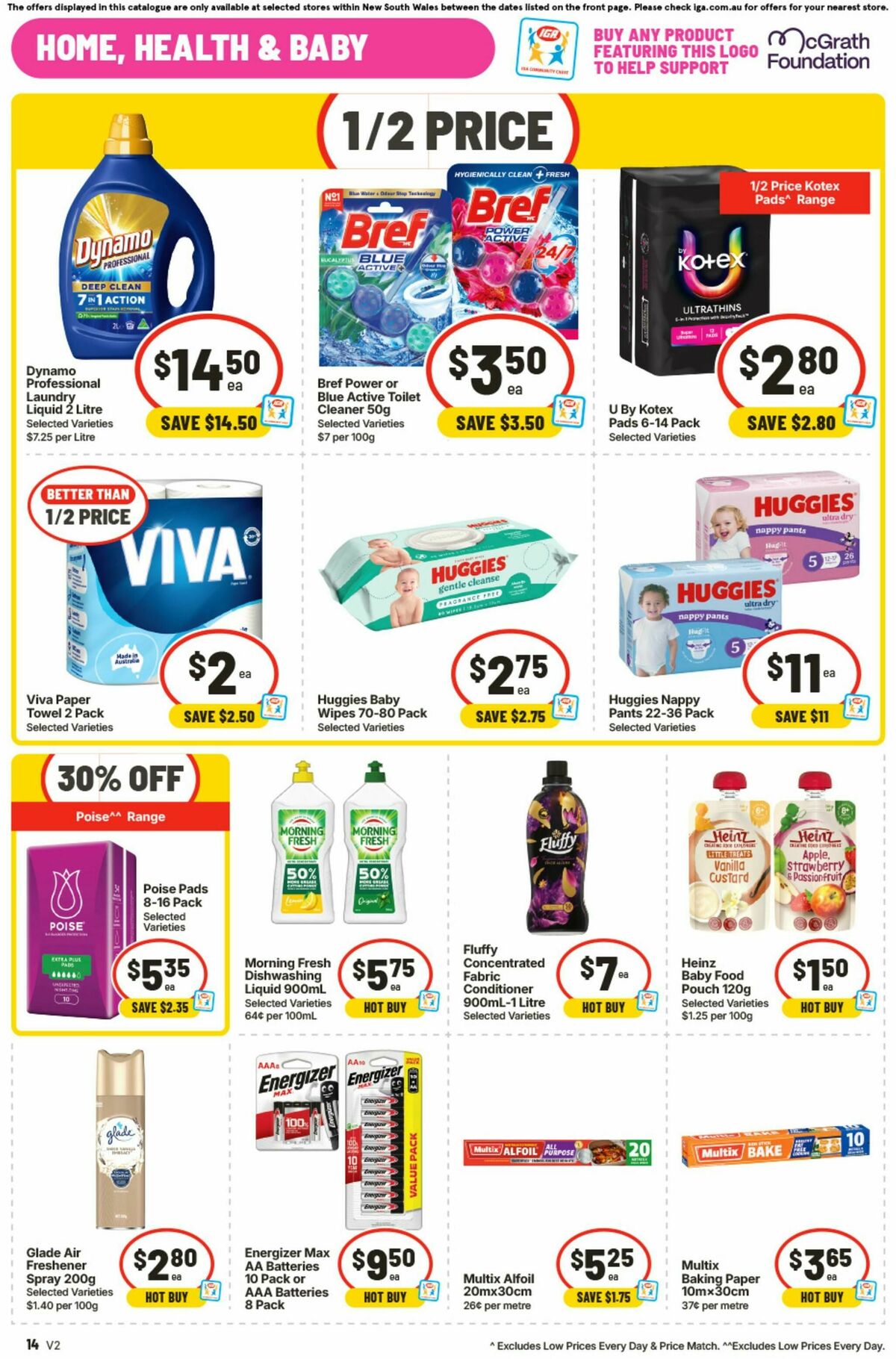 IGA Catalogues from 9 September