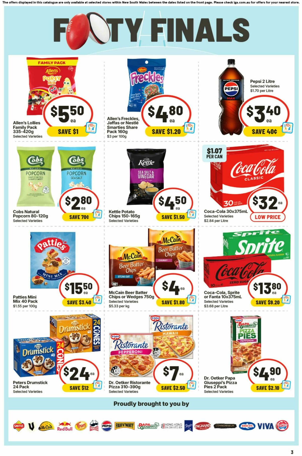 IGA Catalogues from 9 September