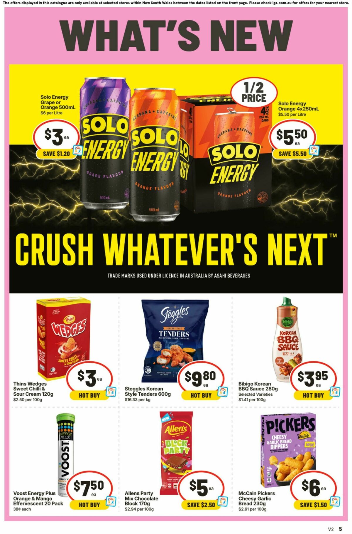 IGA Catalogues from 9 September