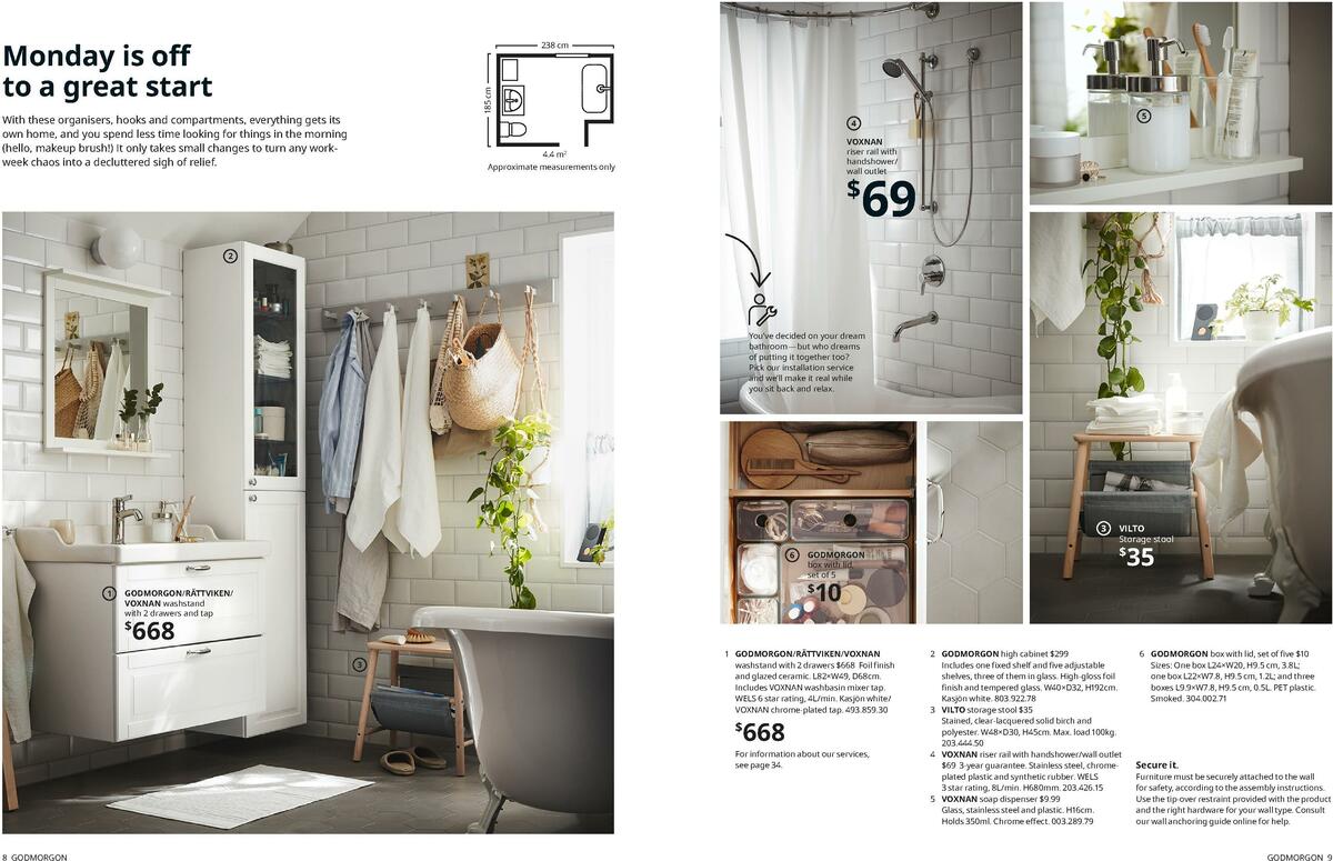 IKEA Bathroom Brochure Catalogues from 30 September