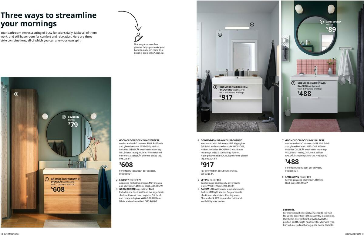 IKEA Bathroom Brochure Catalogues from 30 September