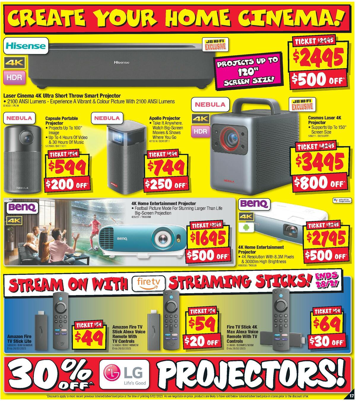 JB Hi-Fi Catalogues from 16 February