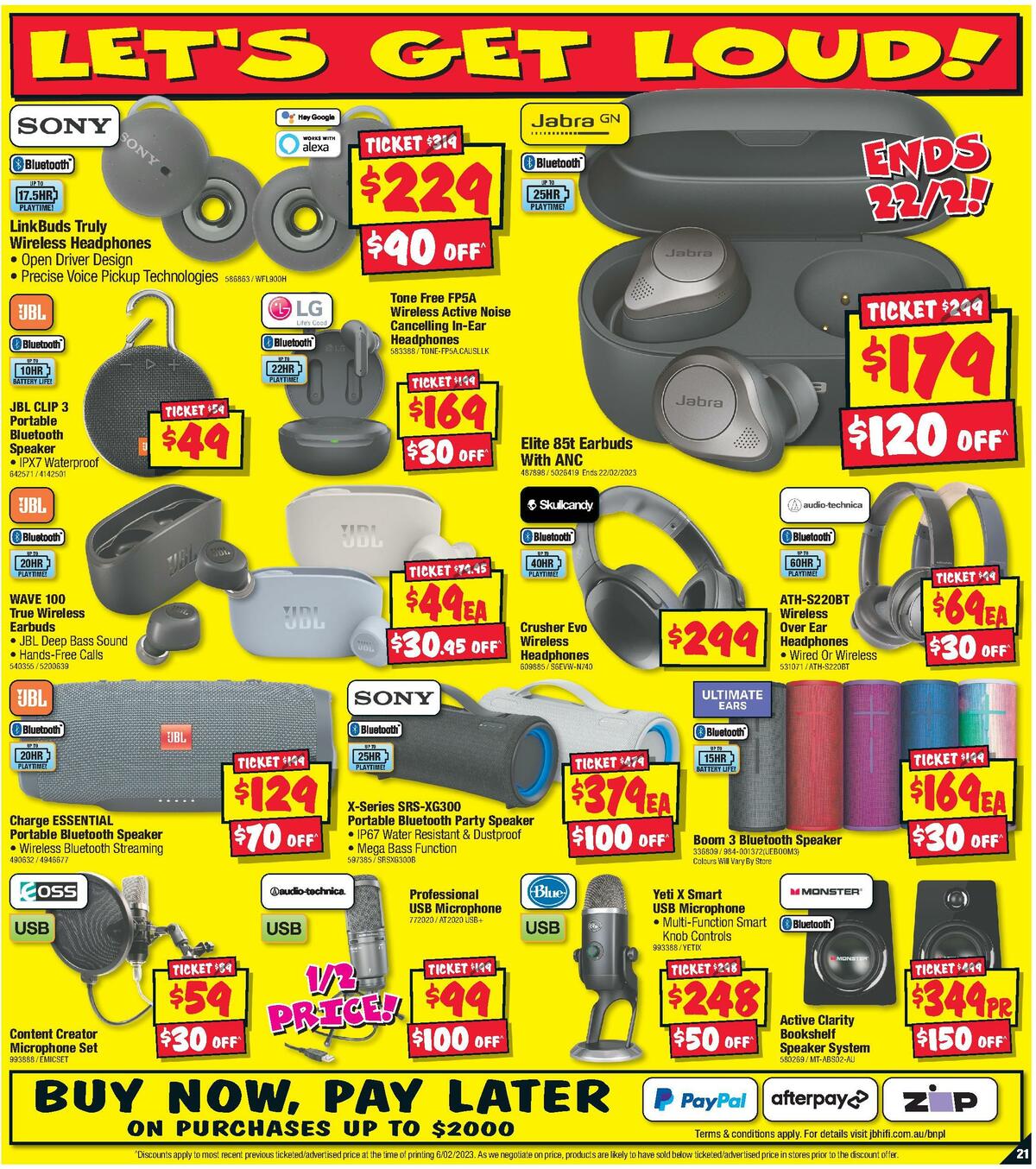 JB Hi-Fi Catalogues from 16 February