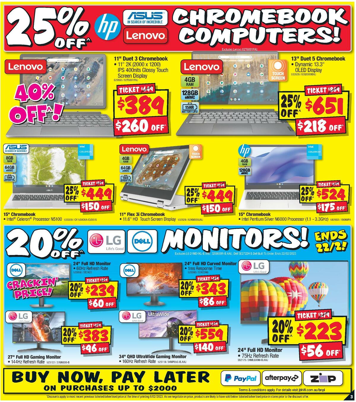 JB Hi-Fi Catalogues from 16 February
