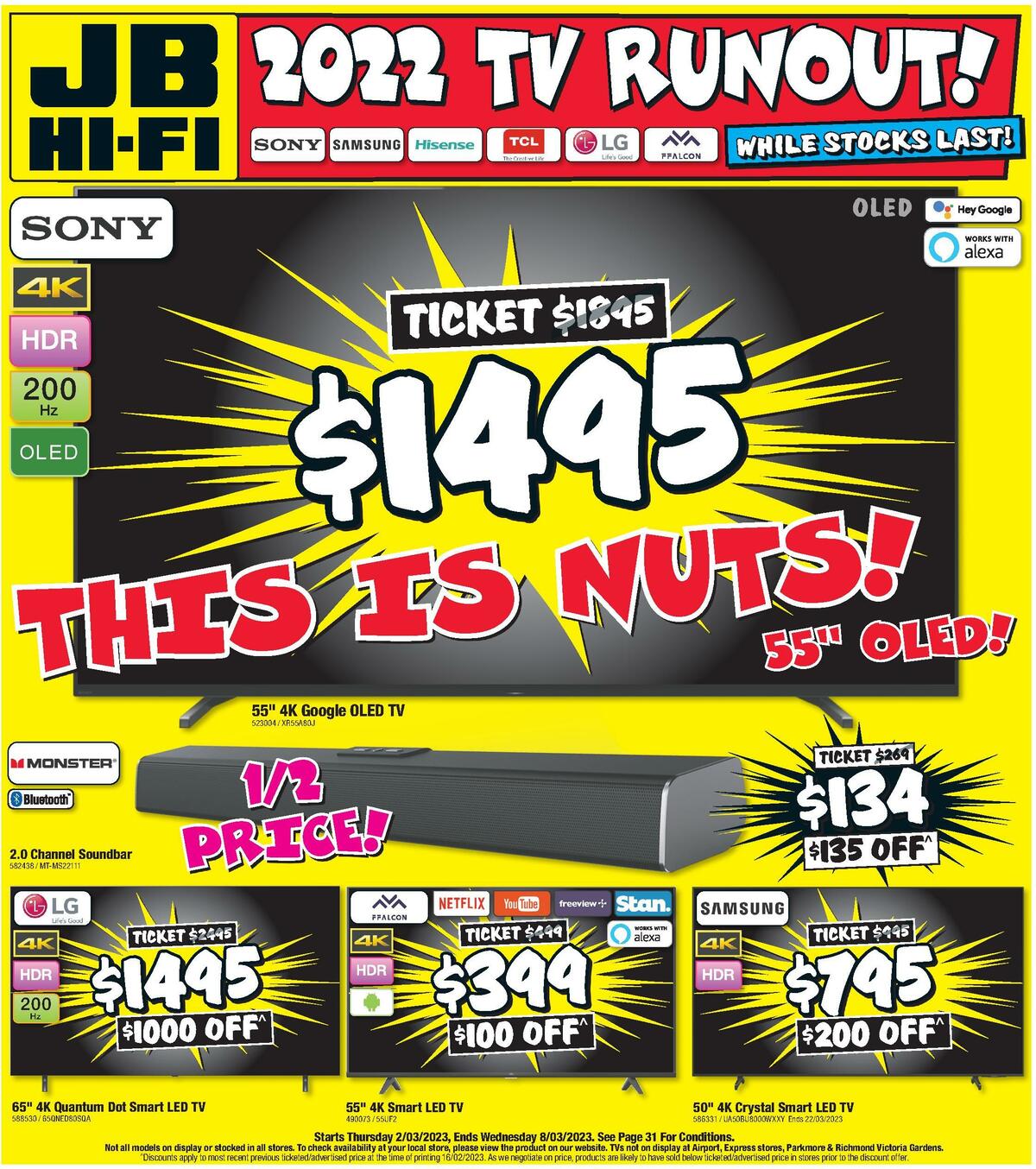JB Hi-Fi Catalogues from 2 March