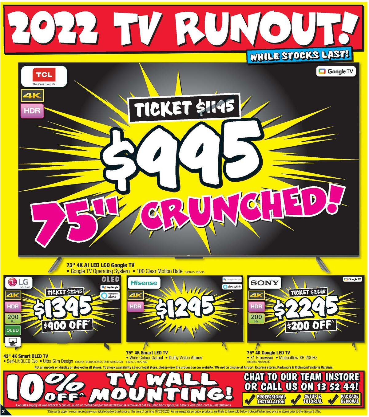 JB Hi-Fi Catalogues from 2 March