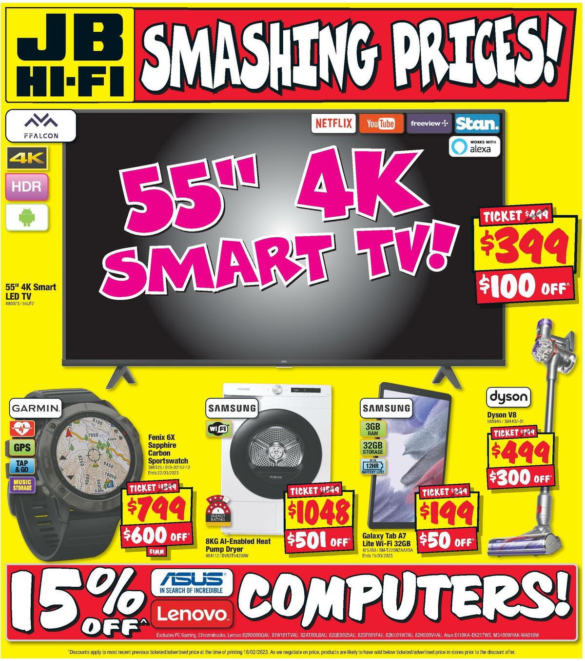 JB Hi-Fi Catalogues from 2 March