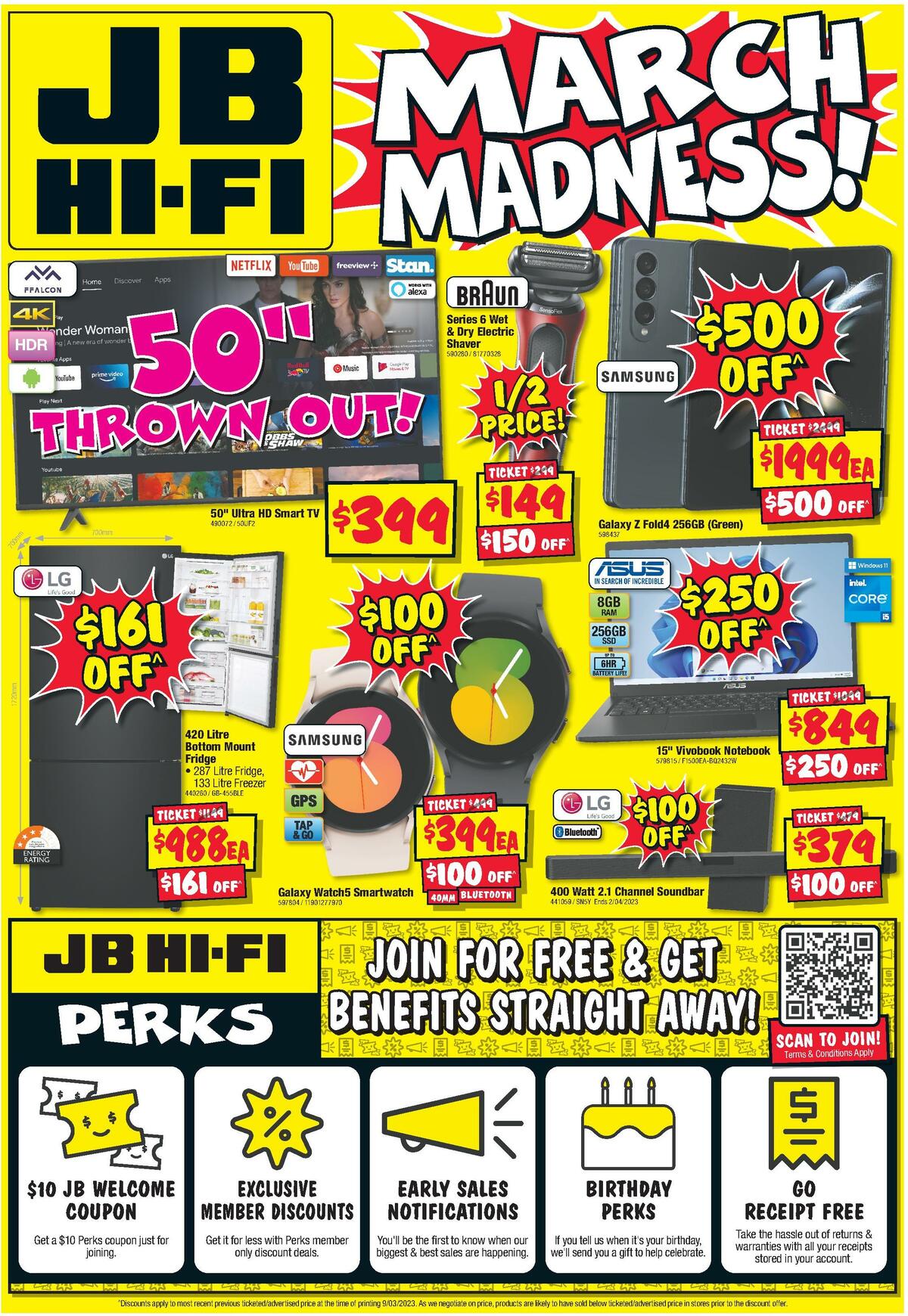 JB Hi-Fi Catalogues from 23 March
