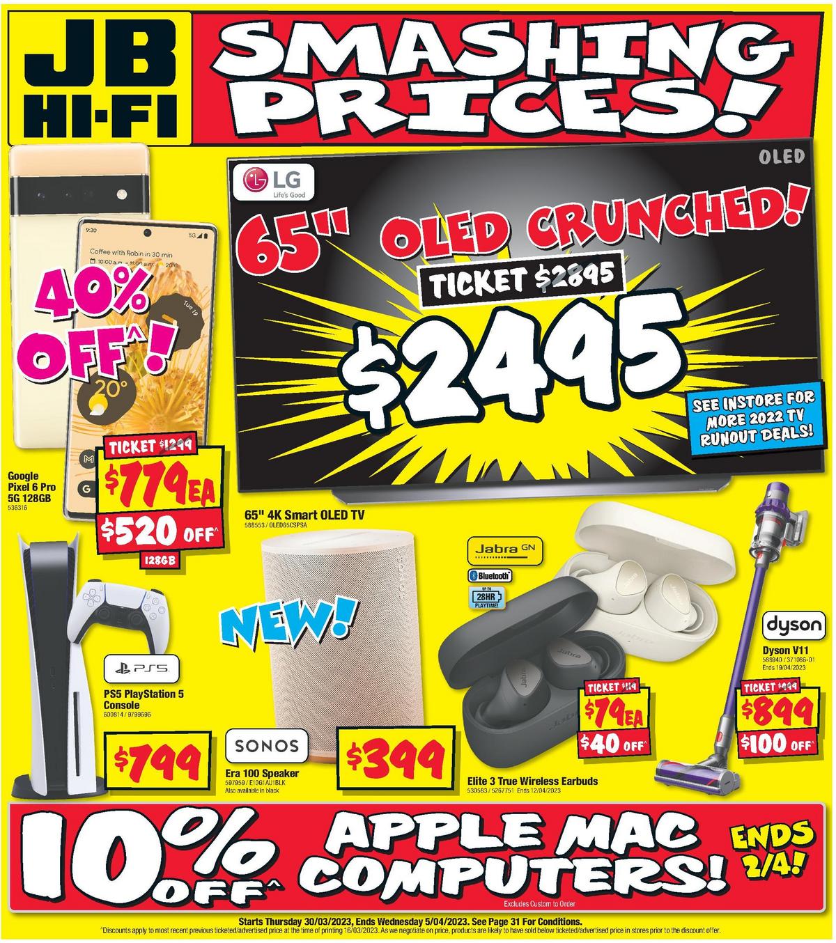 JB Hi-Fi Catalogues from 30 March