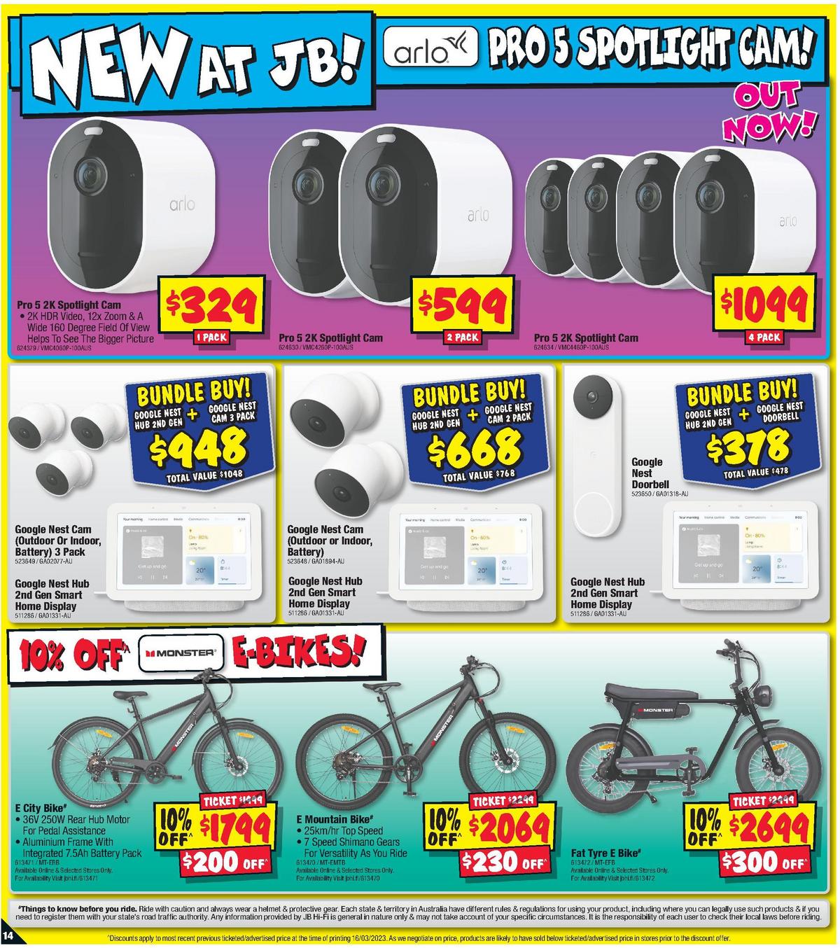 JB Hi-Fi Catalogues from 30 March