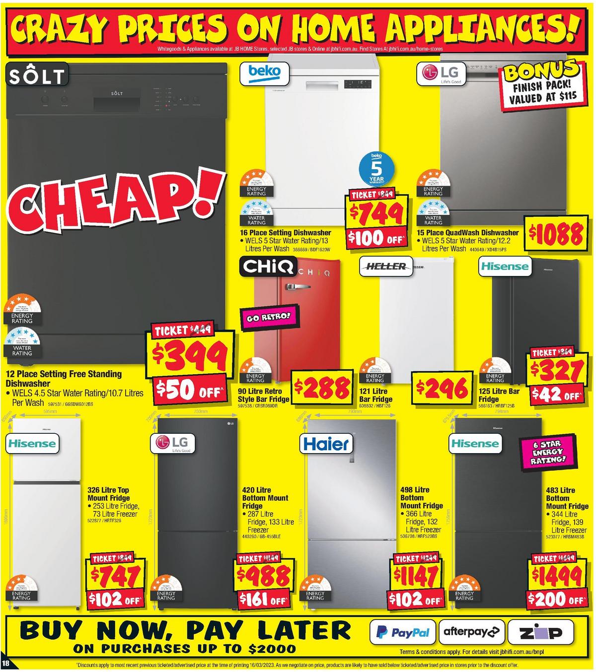 JB Hi-Fi Catalogues from 30 March