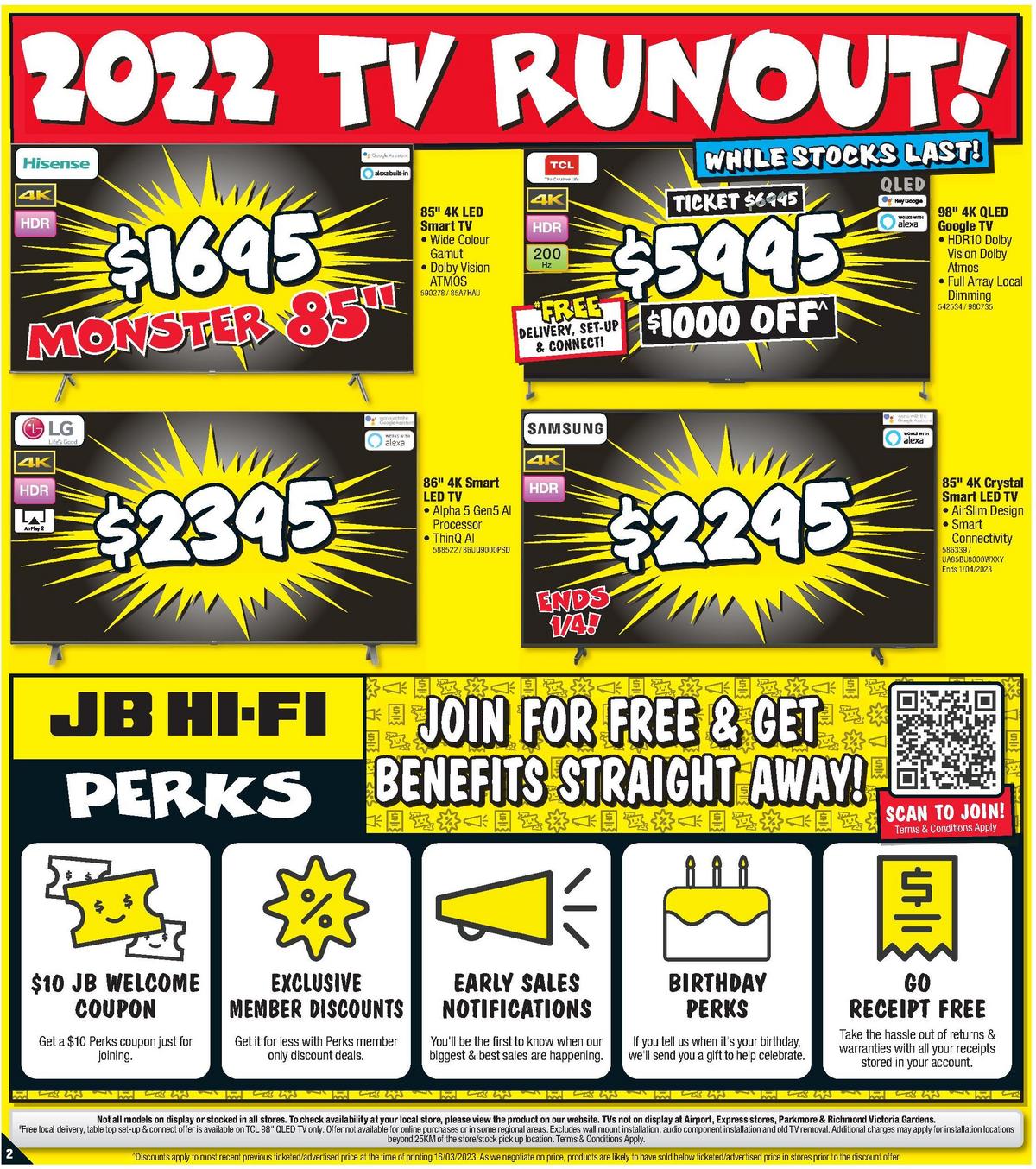 JB Hi-Fi Catalogues from 30 March