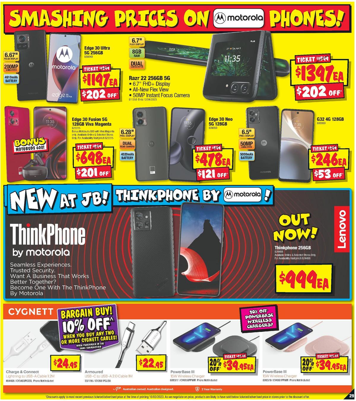 JB Hi-Fi Catalogues from 30 March