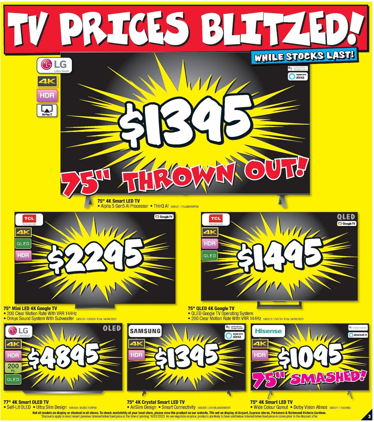 JB Hi-Fi Catalogues from 30 March