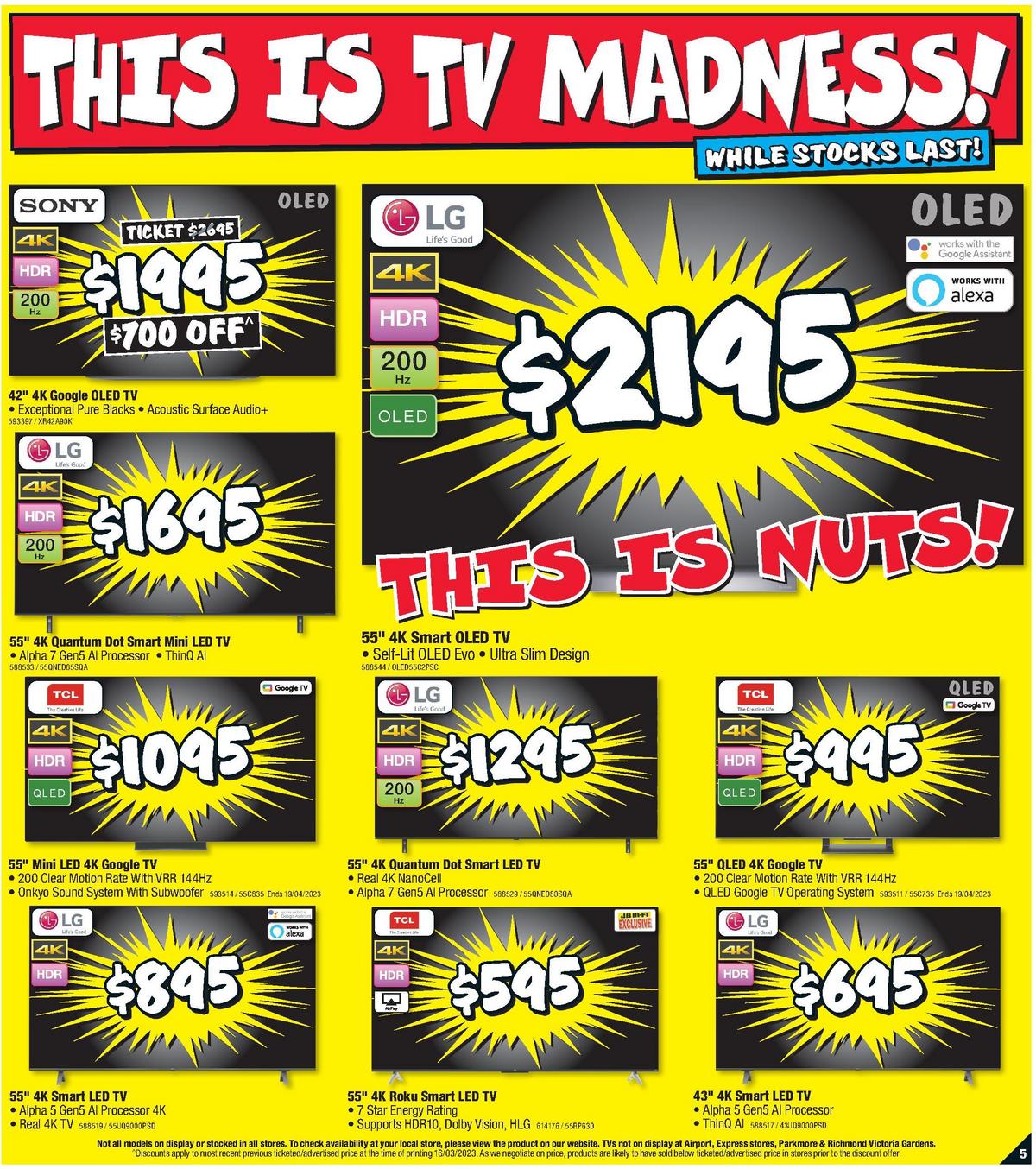JB Hi-Fi Catalogues from 30 March