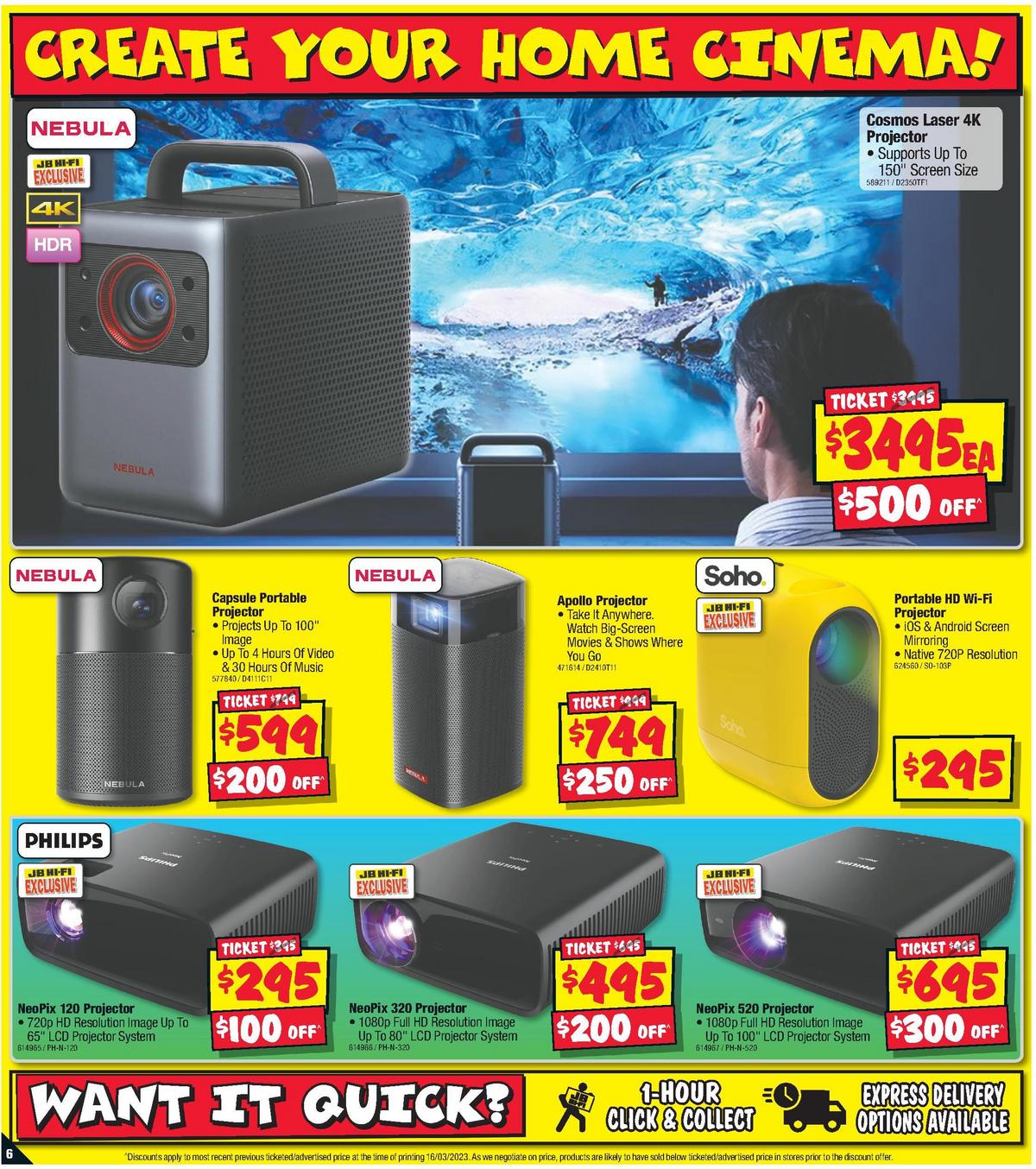 JB Hi-Fi Catalogues from 30 March